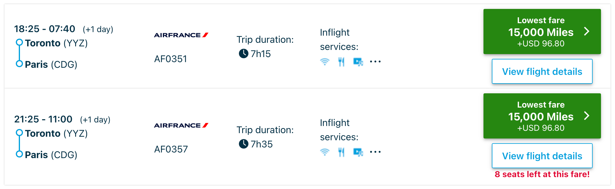 KLM Air France Promo Rewards