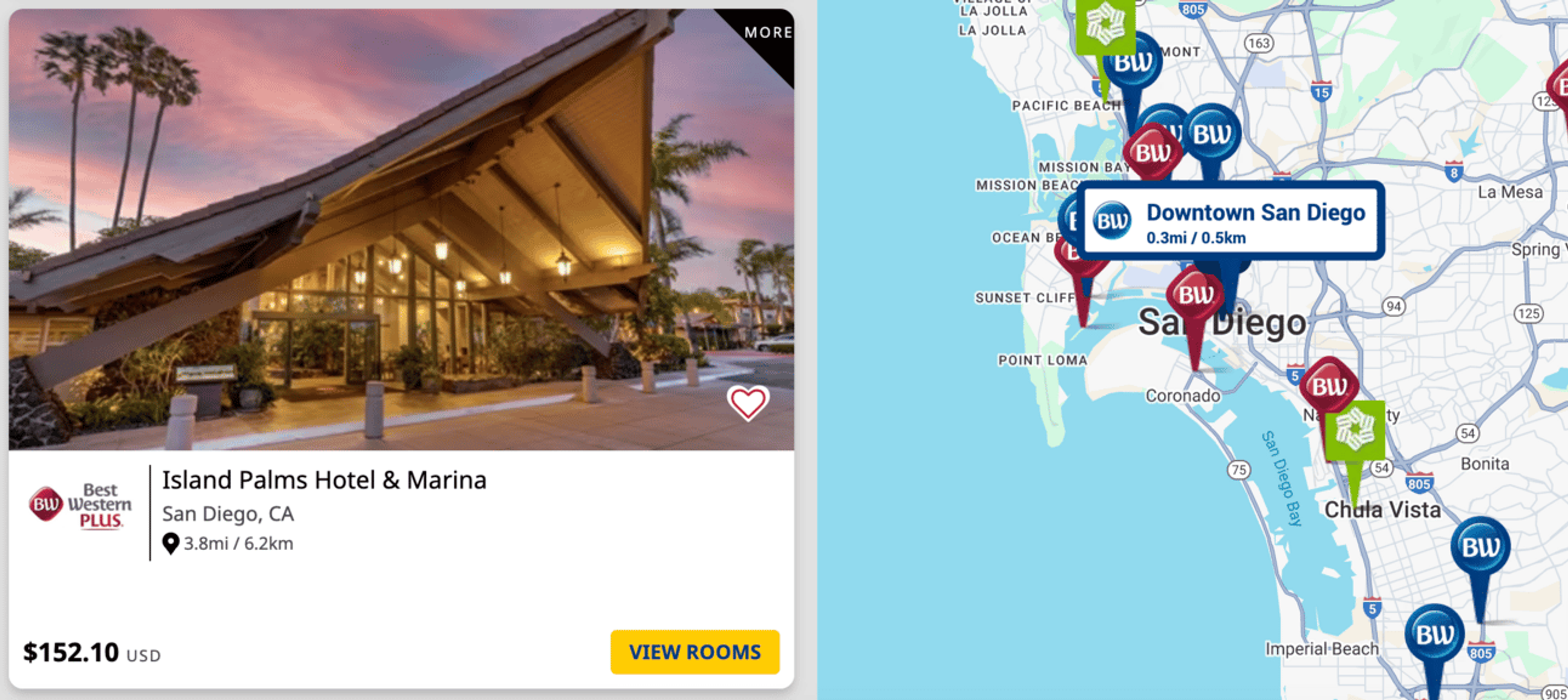 Hotel in San Diego for $152