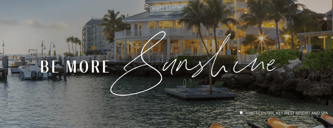 Hyatt Promotional Banner image