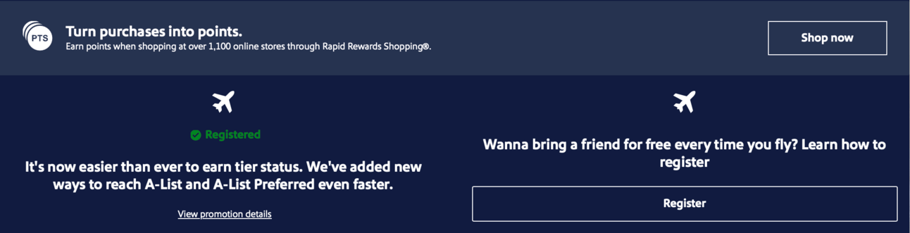 Southwest Companion Pass promo