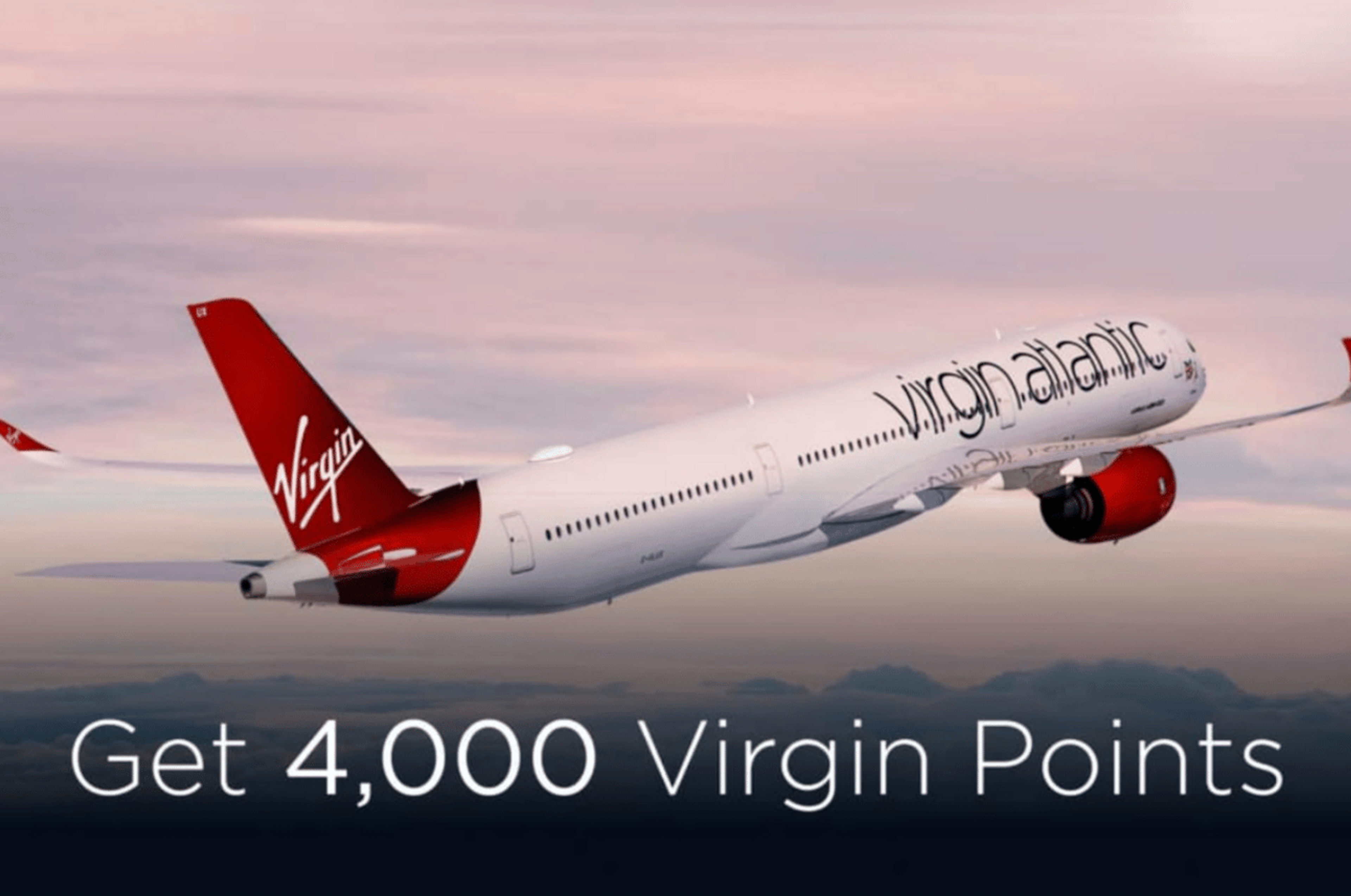 Earn and easy 4,000 Virgin Points
