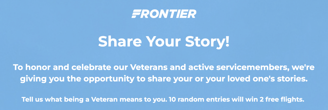 Veterans Giveaway