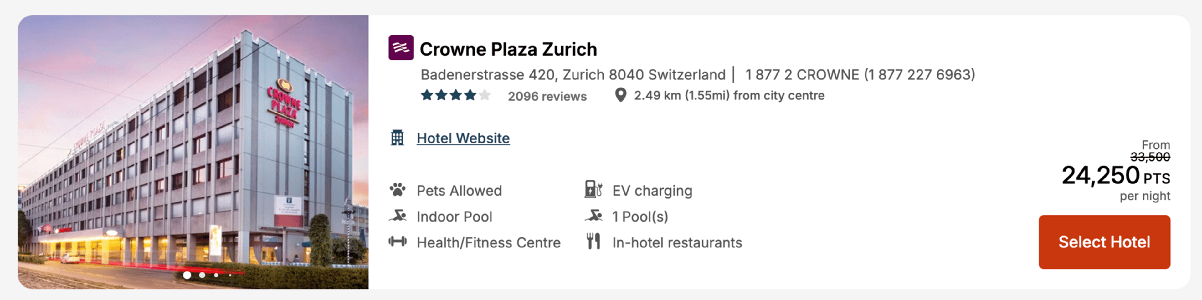 Crowne Plaza Zurich
