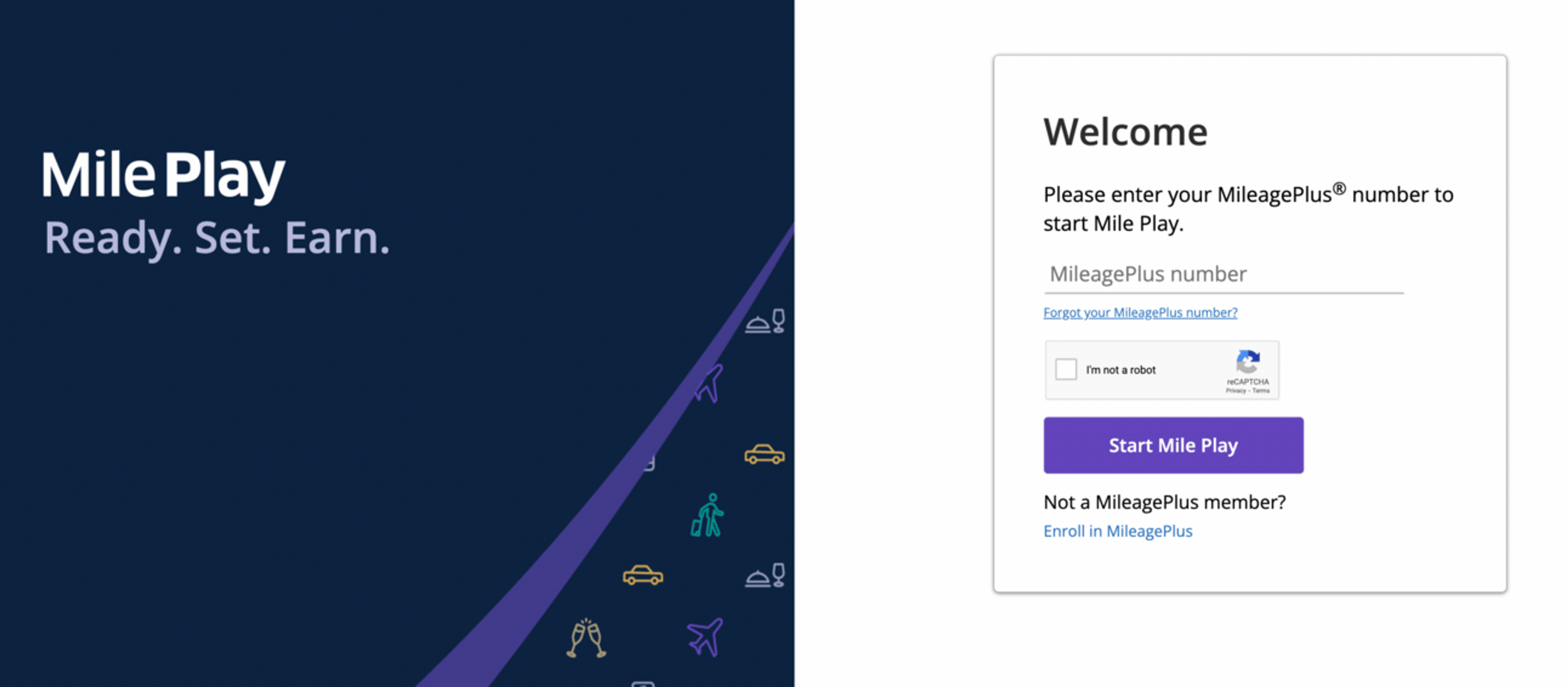 United MilePlay promo