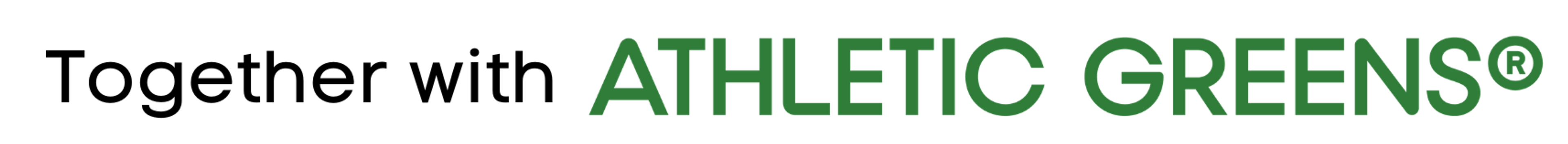 Together with Athletic Greens
