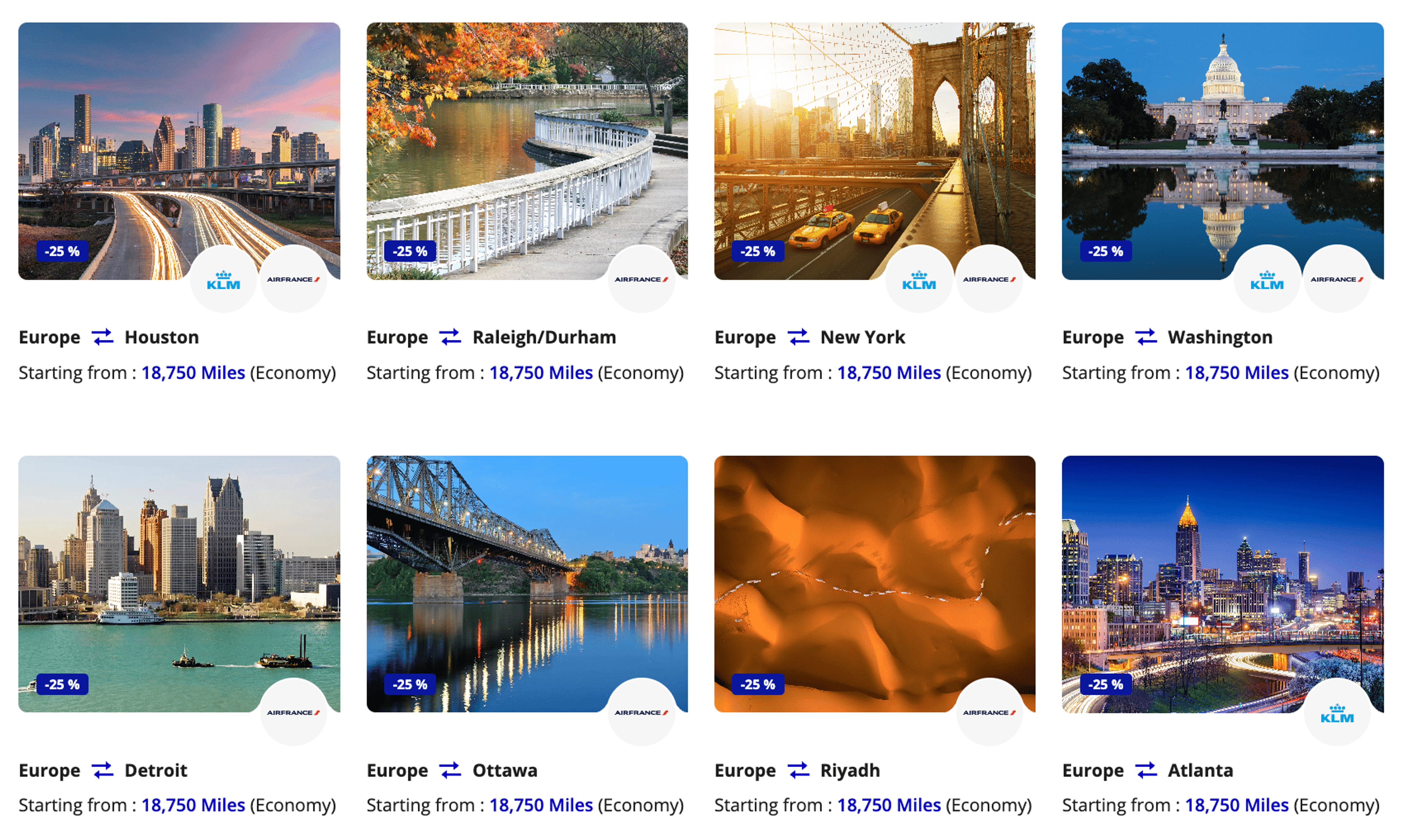 Flying Blue’s December Promo Rewards