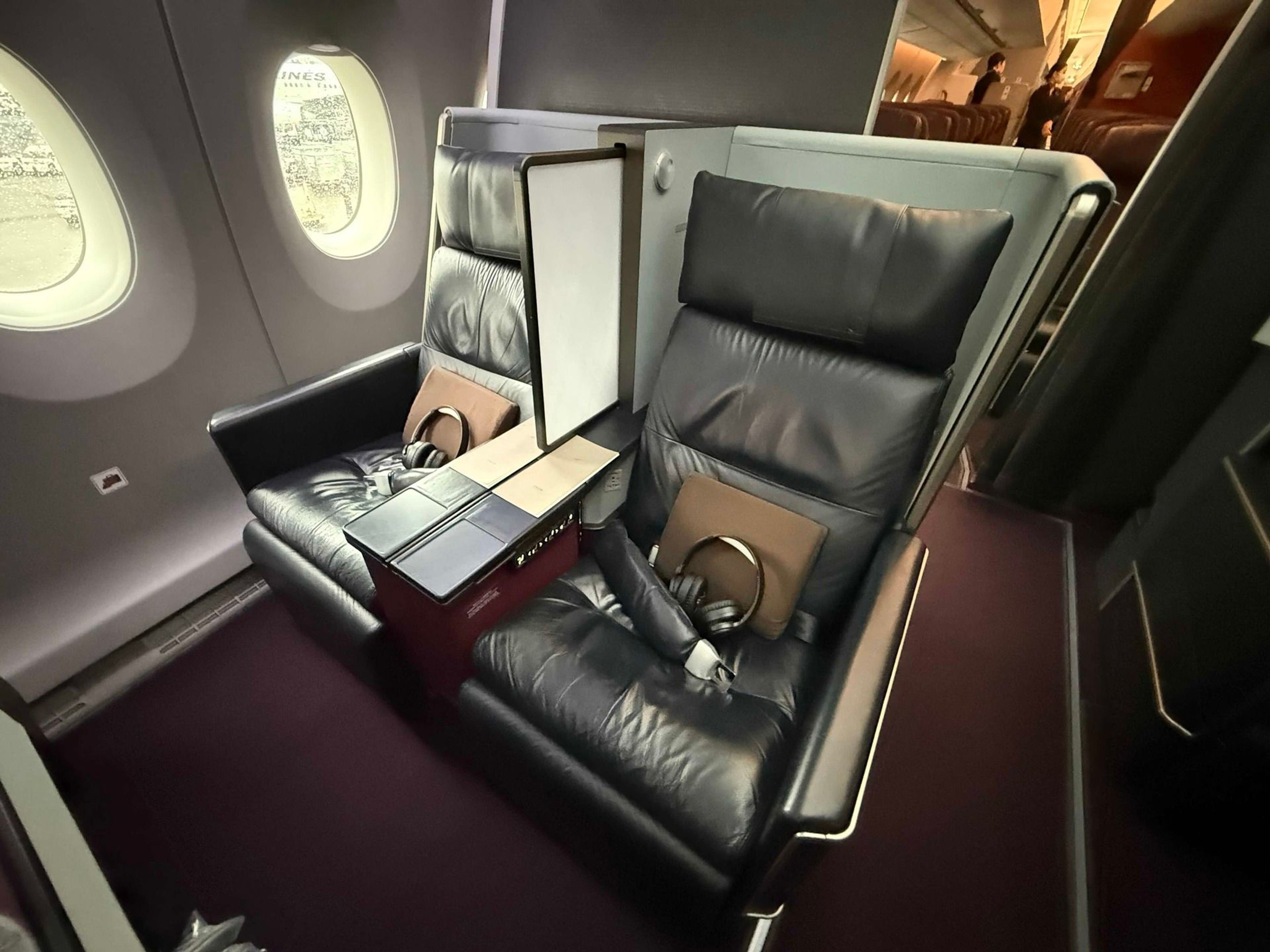 Not bad for a domestic flight, eh?