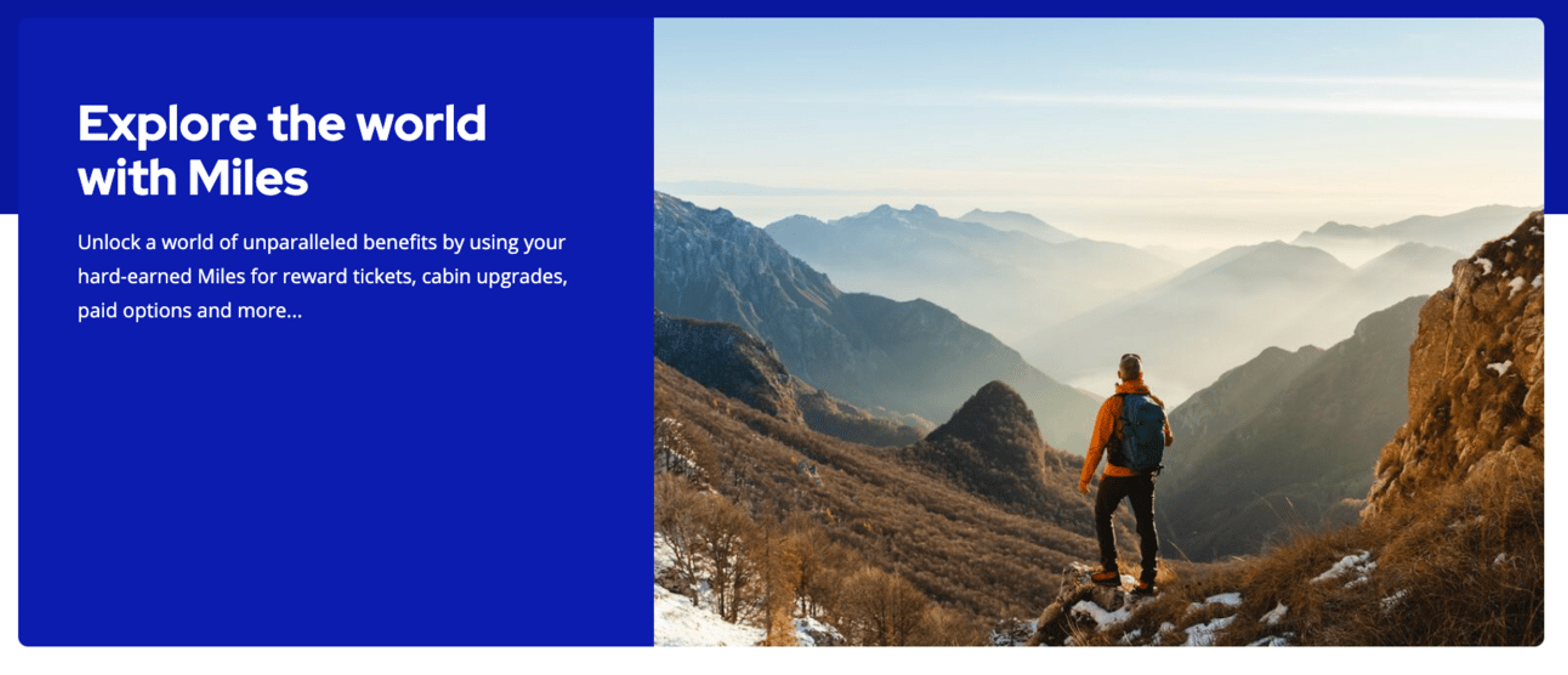 Flying Blue Promo Rewards landing page
