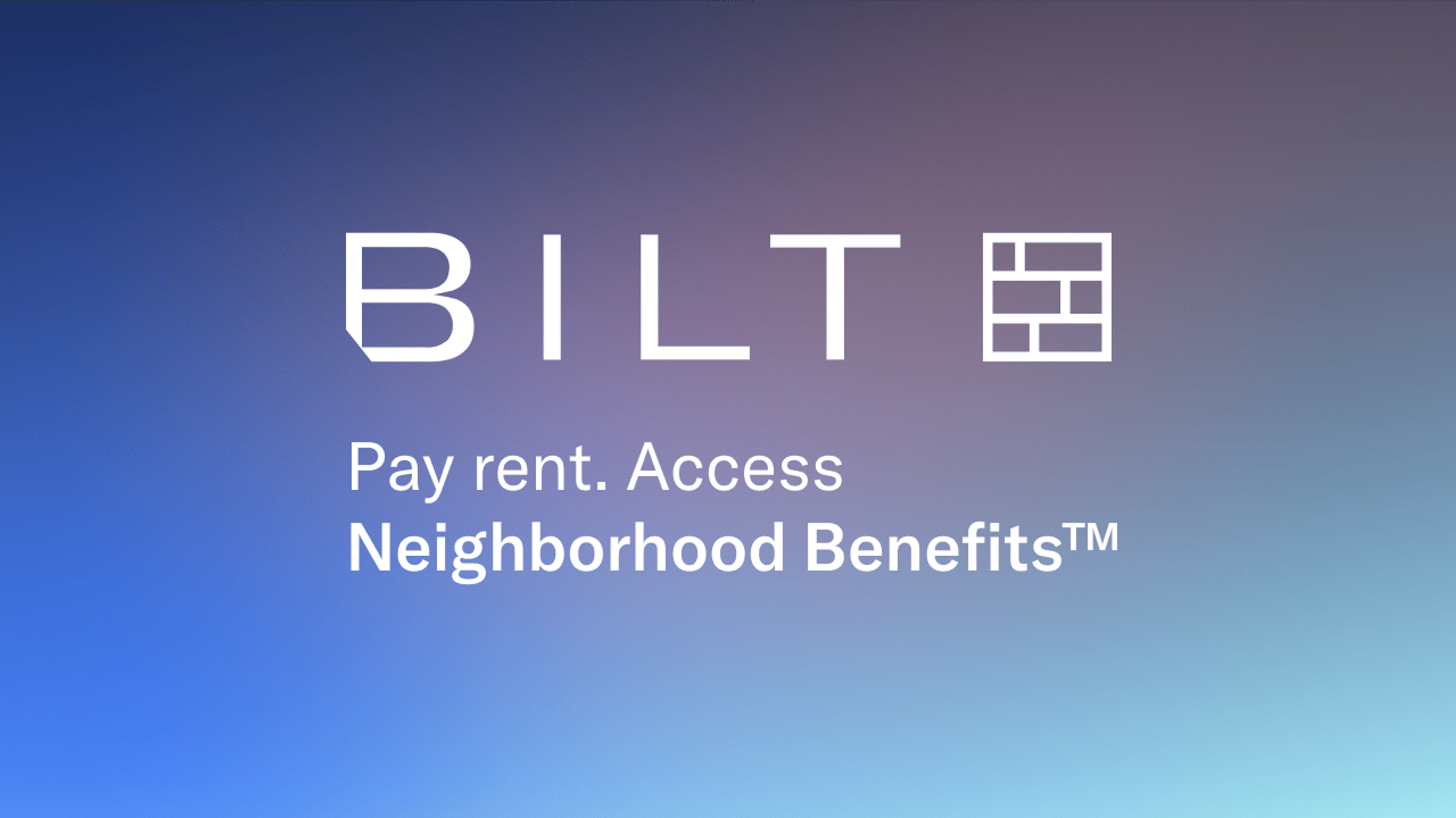 Bilt Neighborhood Benefits graphic