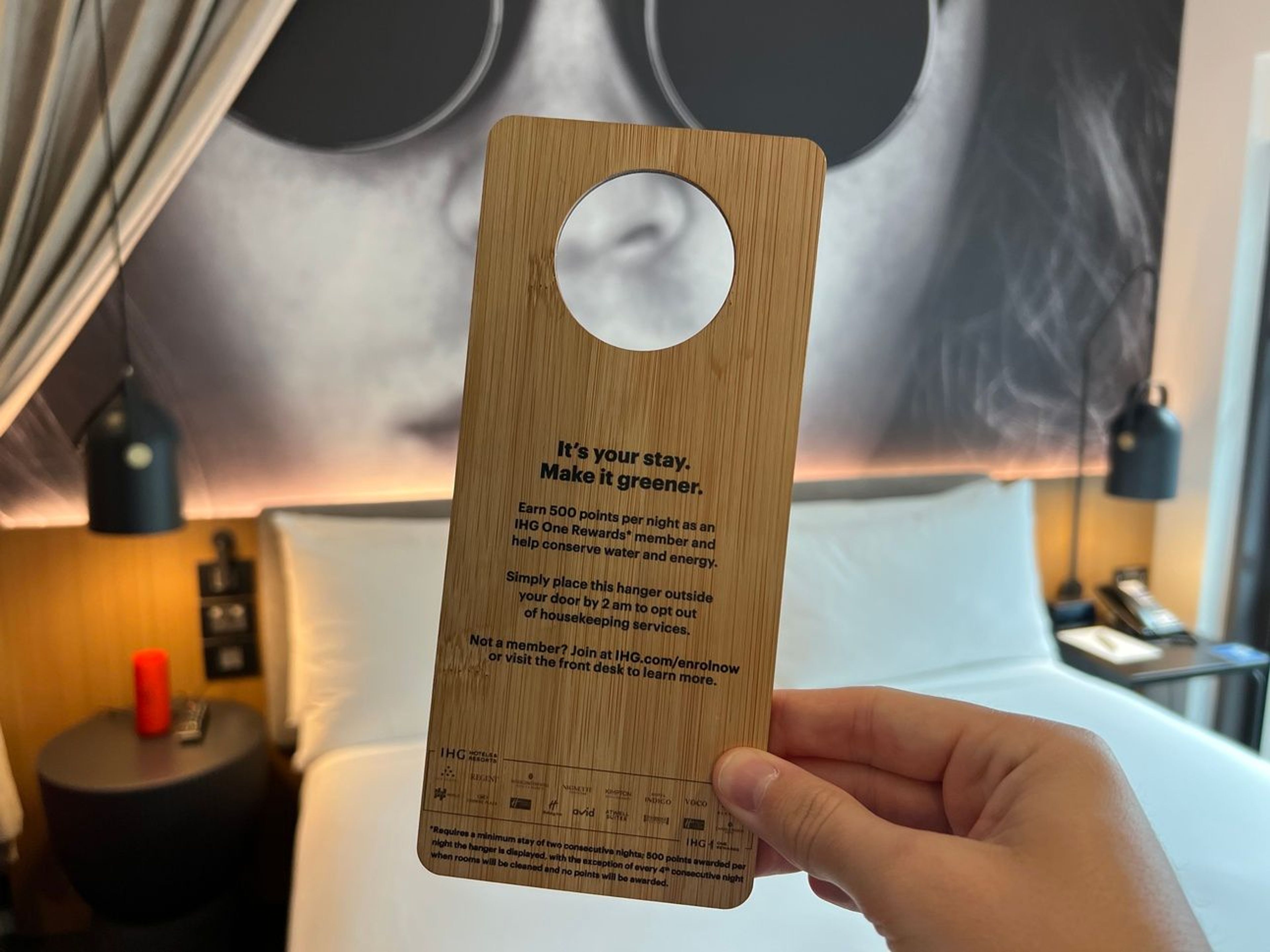 IHG Green Stay for 500 bonus points per night