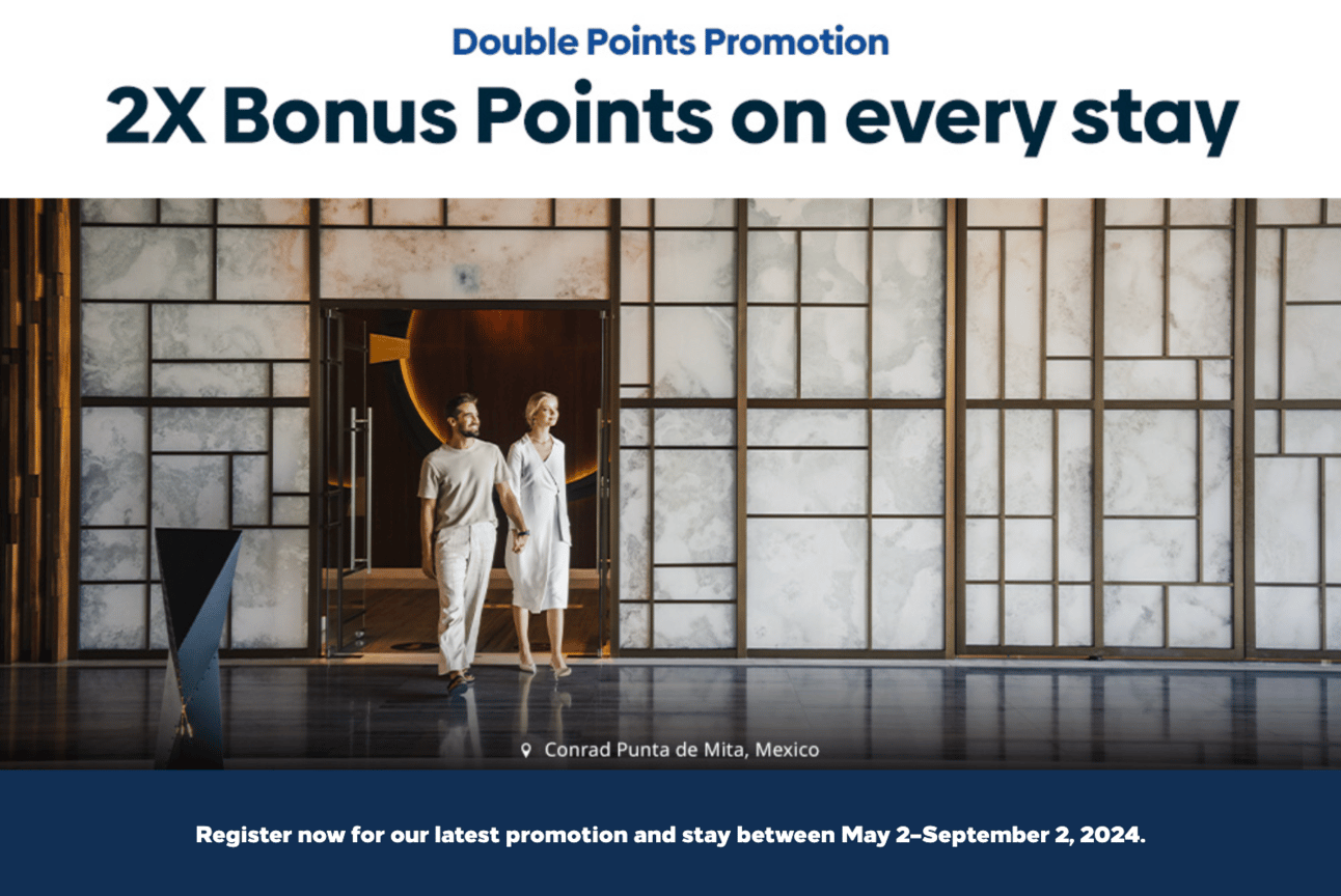 Hilton global promotion