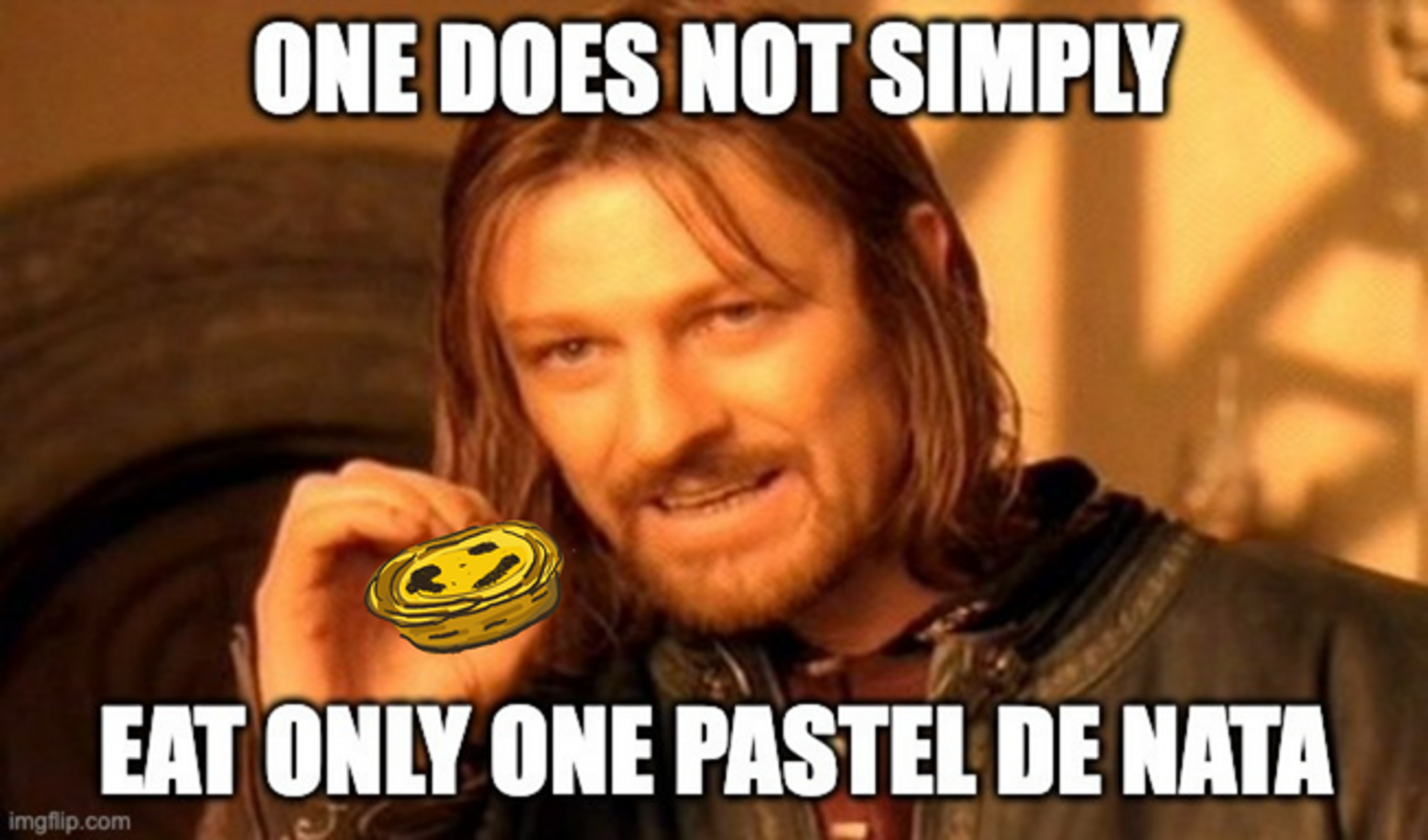 Pastel de nata meme