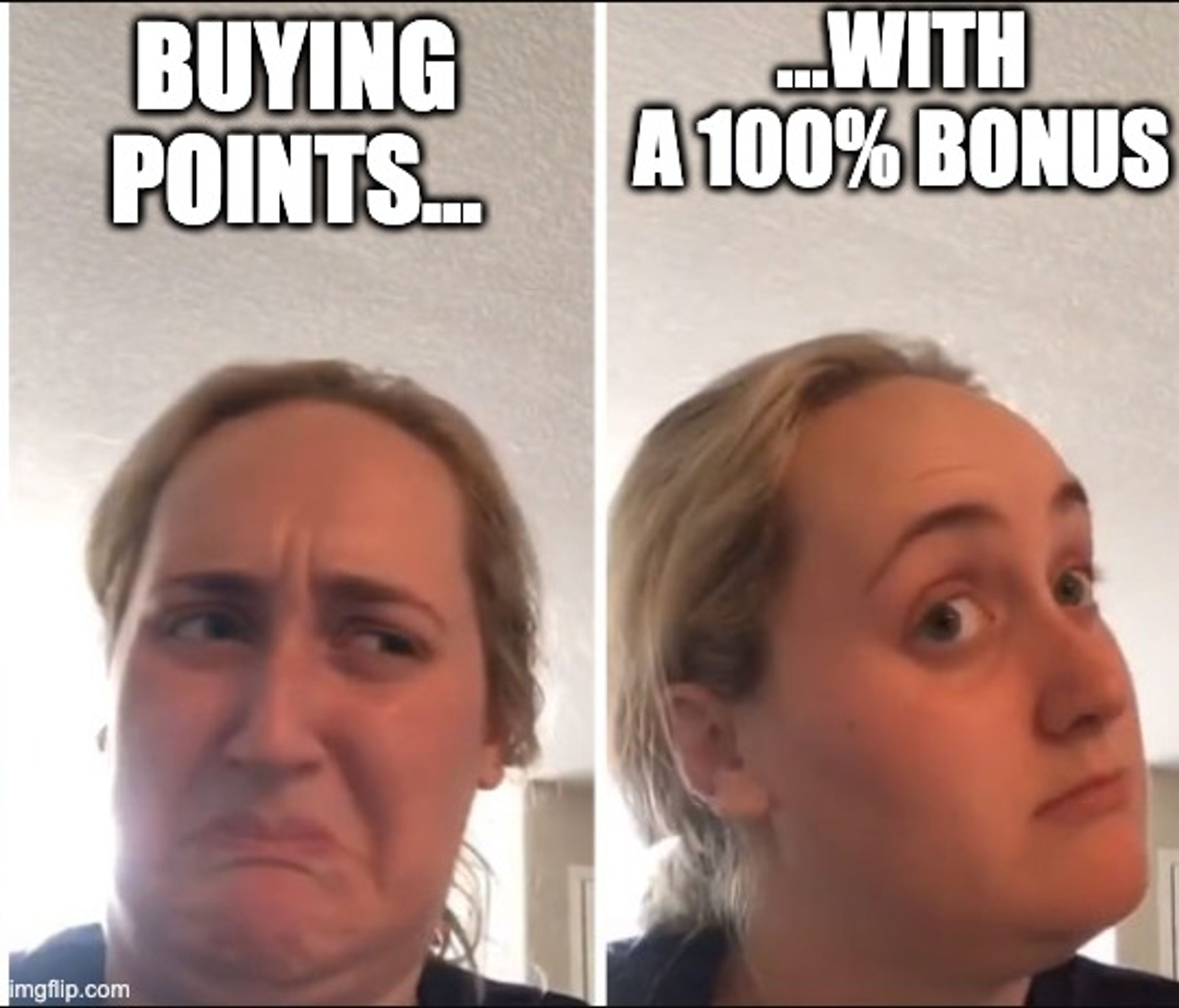 buying points meme
