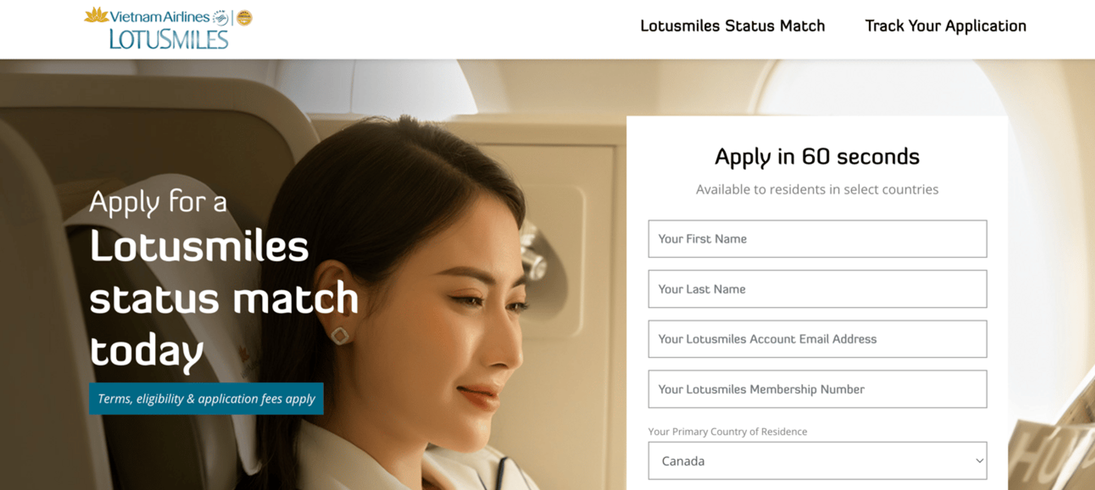 Vietnam Airways Status Match
