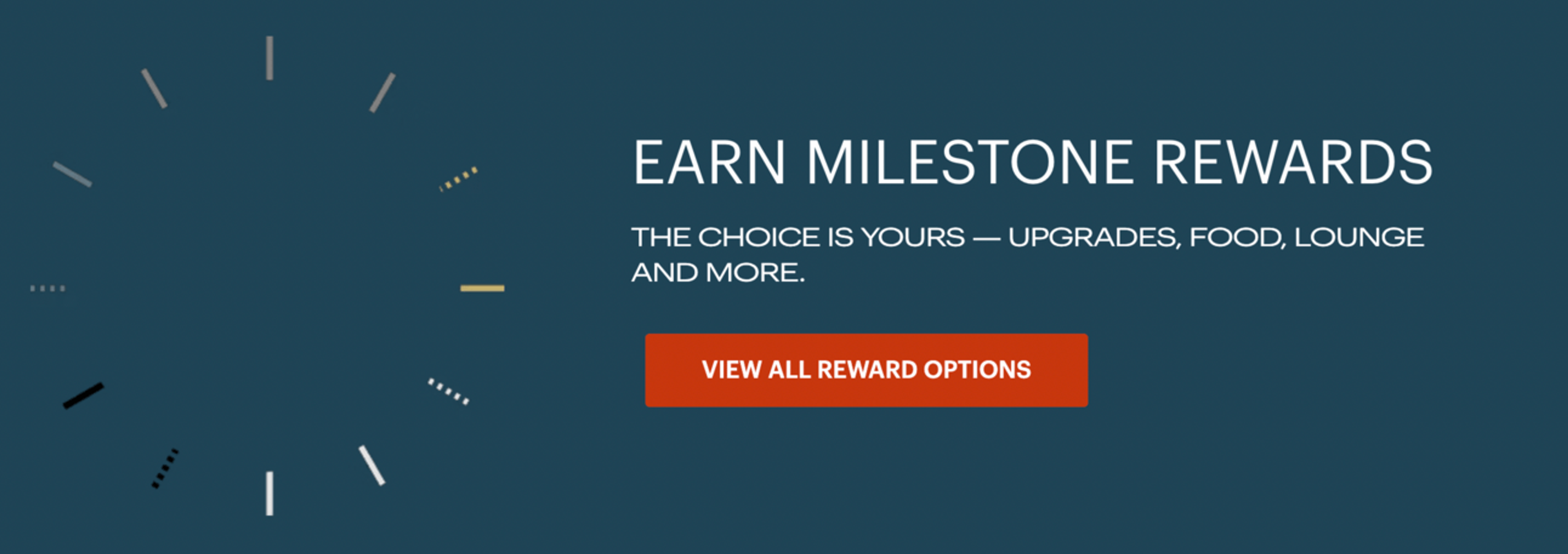 Banner image from IHG's milestone rewards page