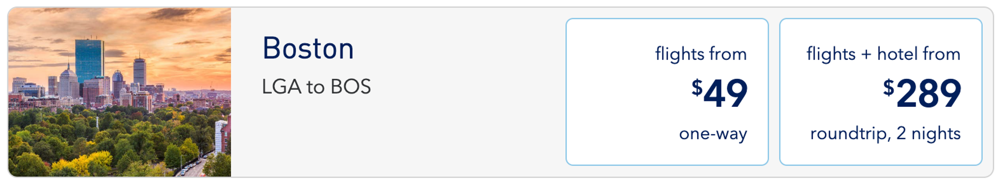 JetBlue flash sale