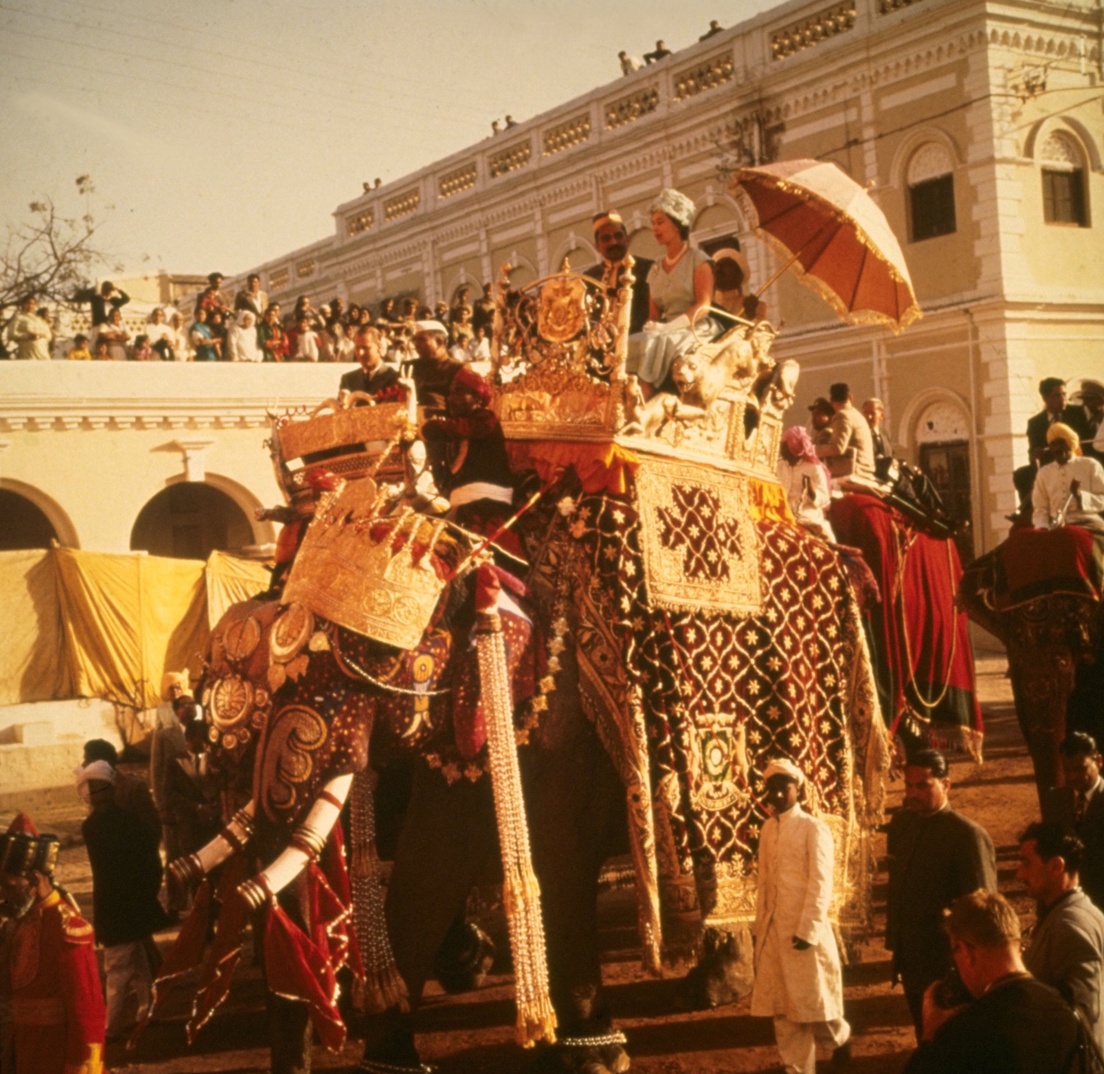 the queen in India
