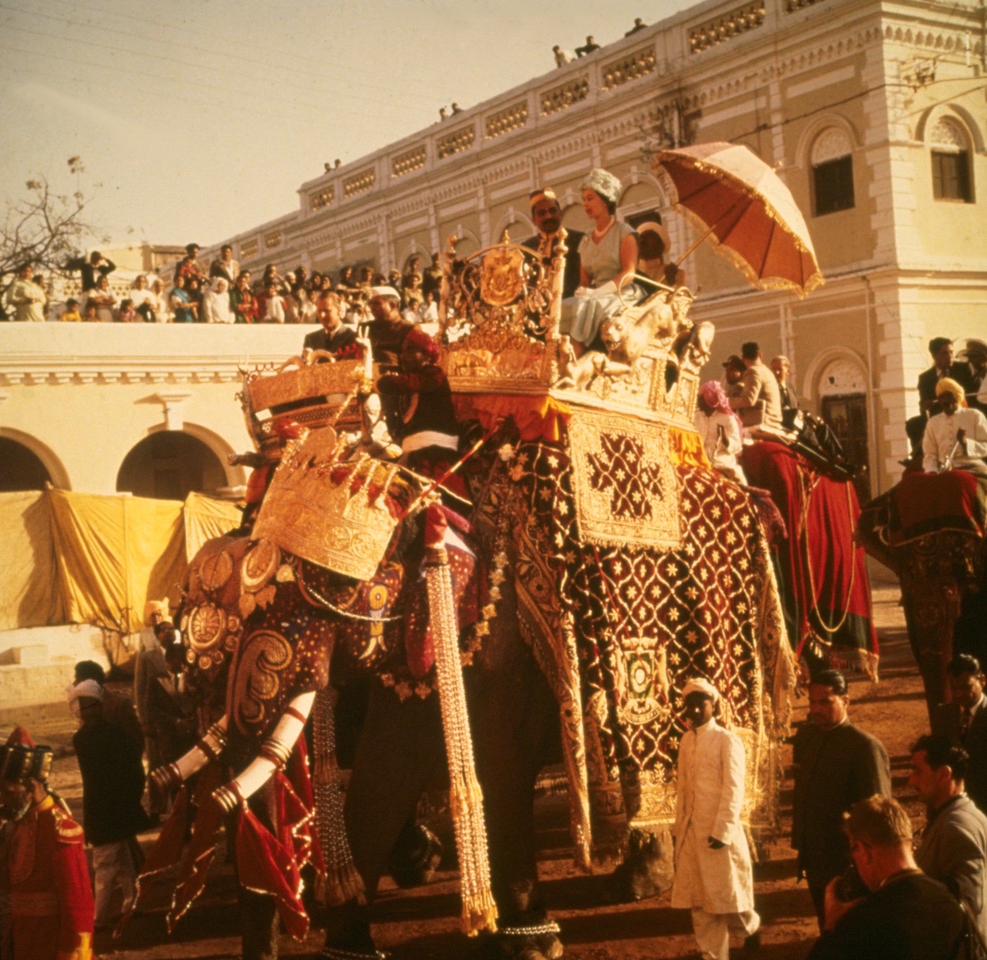 the queen in India