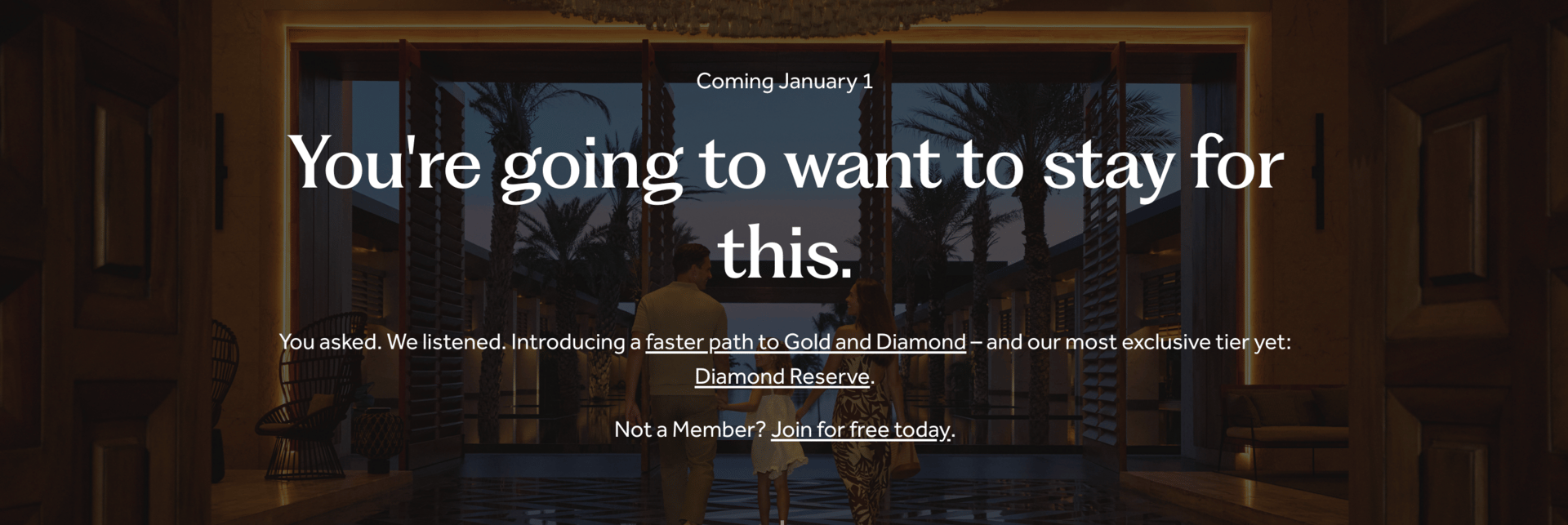 Hilton elite changes banner image