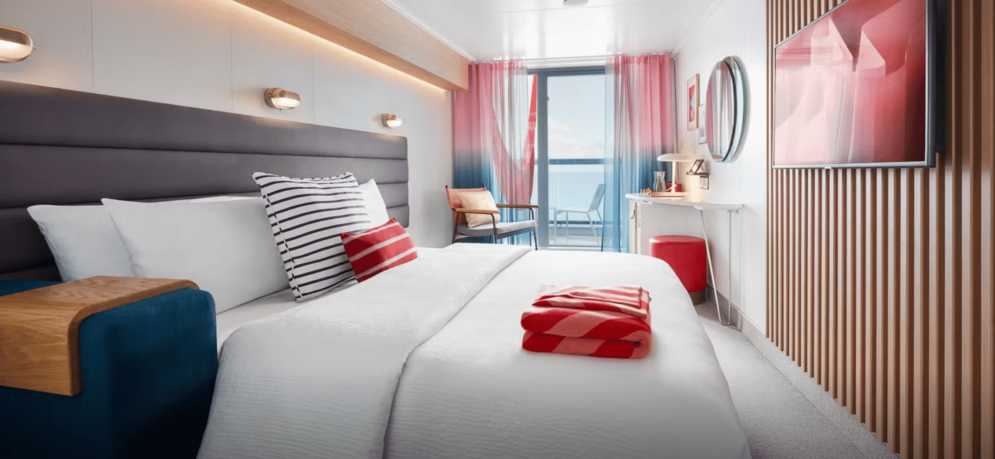Virgin Voyages Cabin