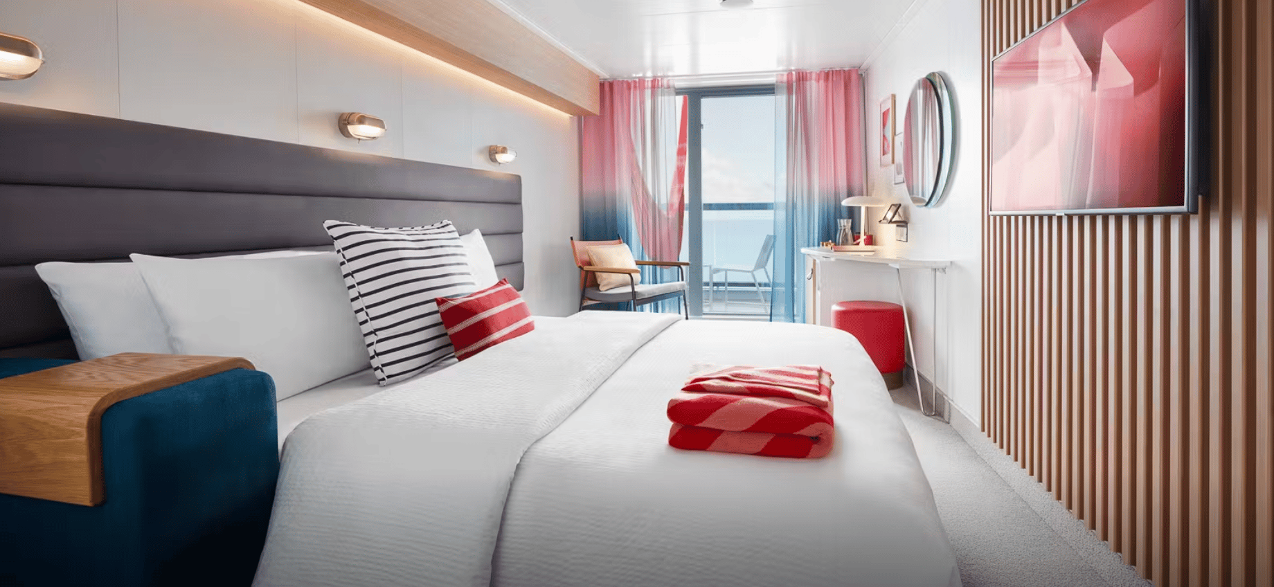 Virgin Voyages Cabin
