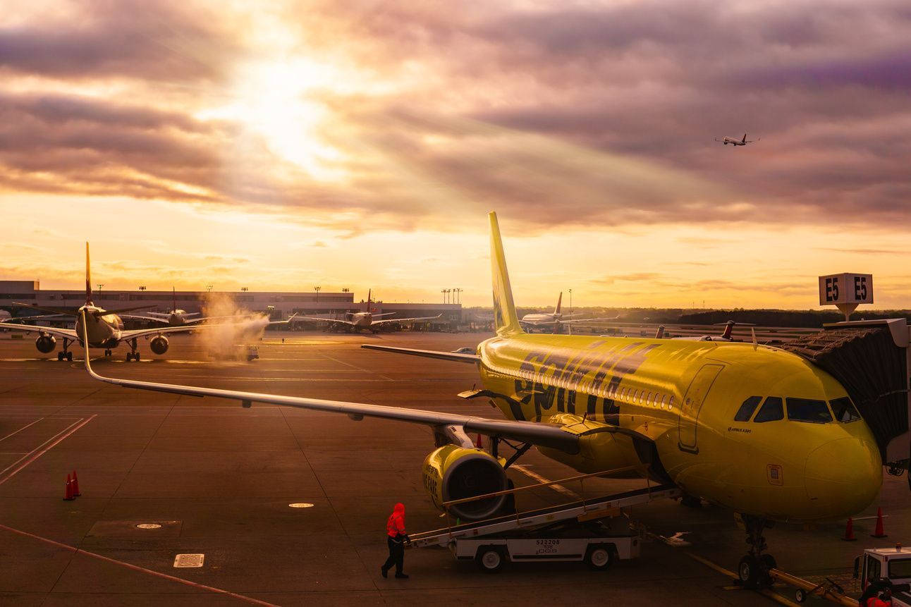 Spirit Airlines Plane