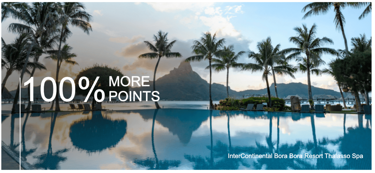 Buy IHG Points with a 100% bonus