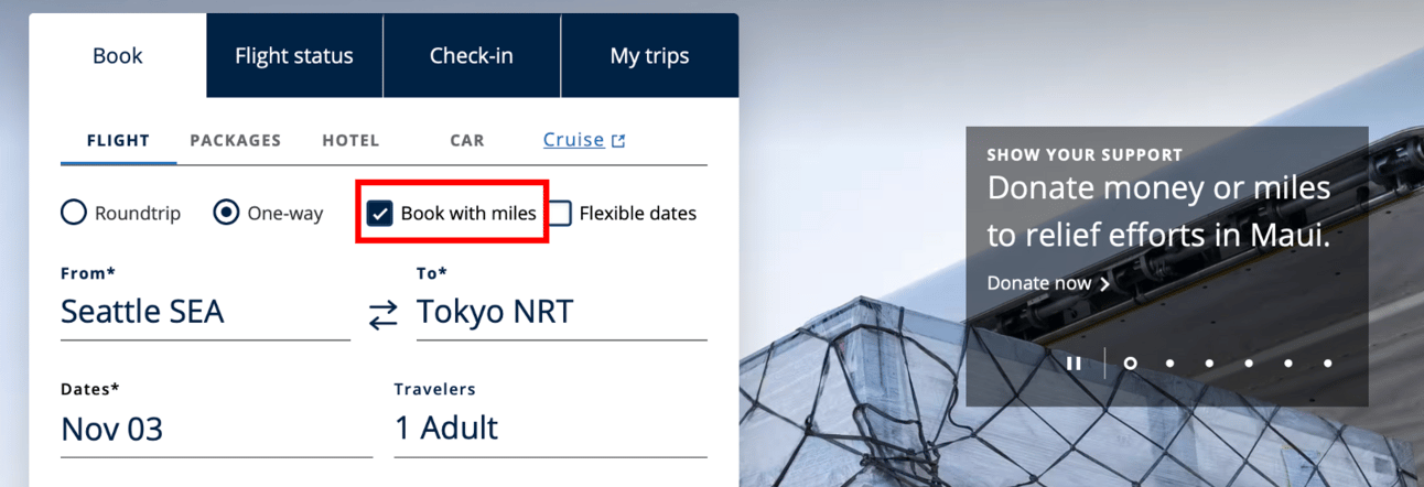 Screenshot from United