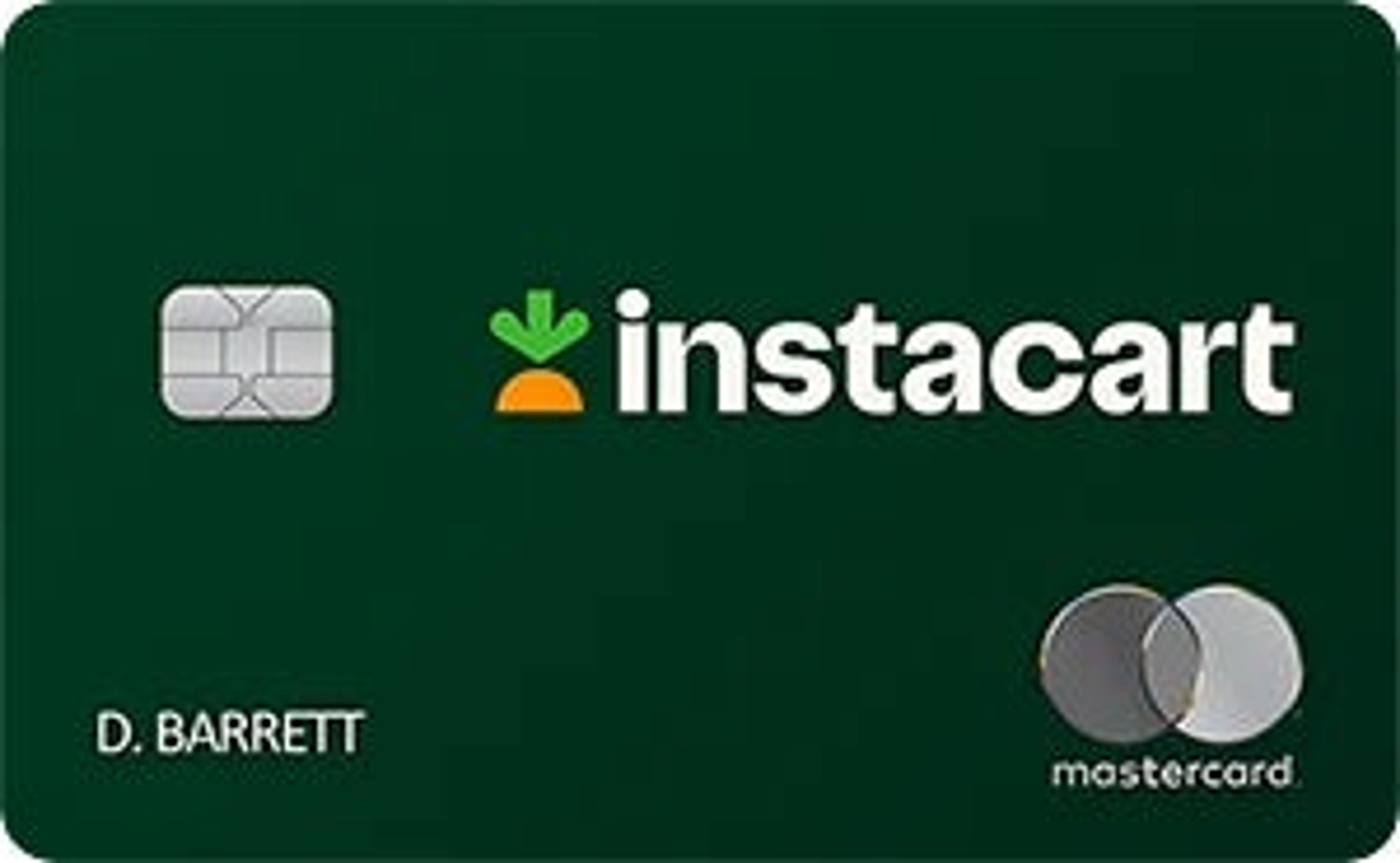 Instacart Mastercard® card art