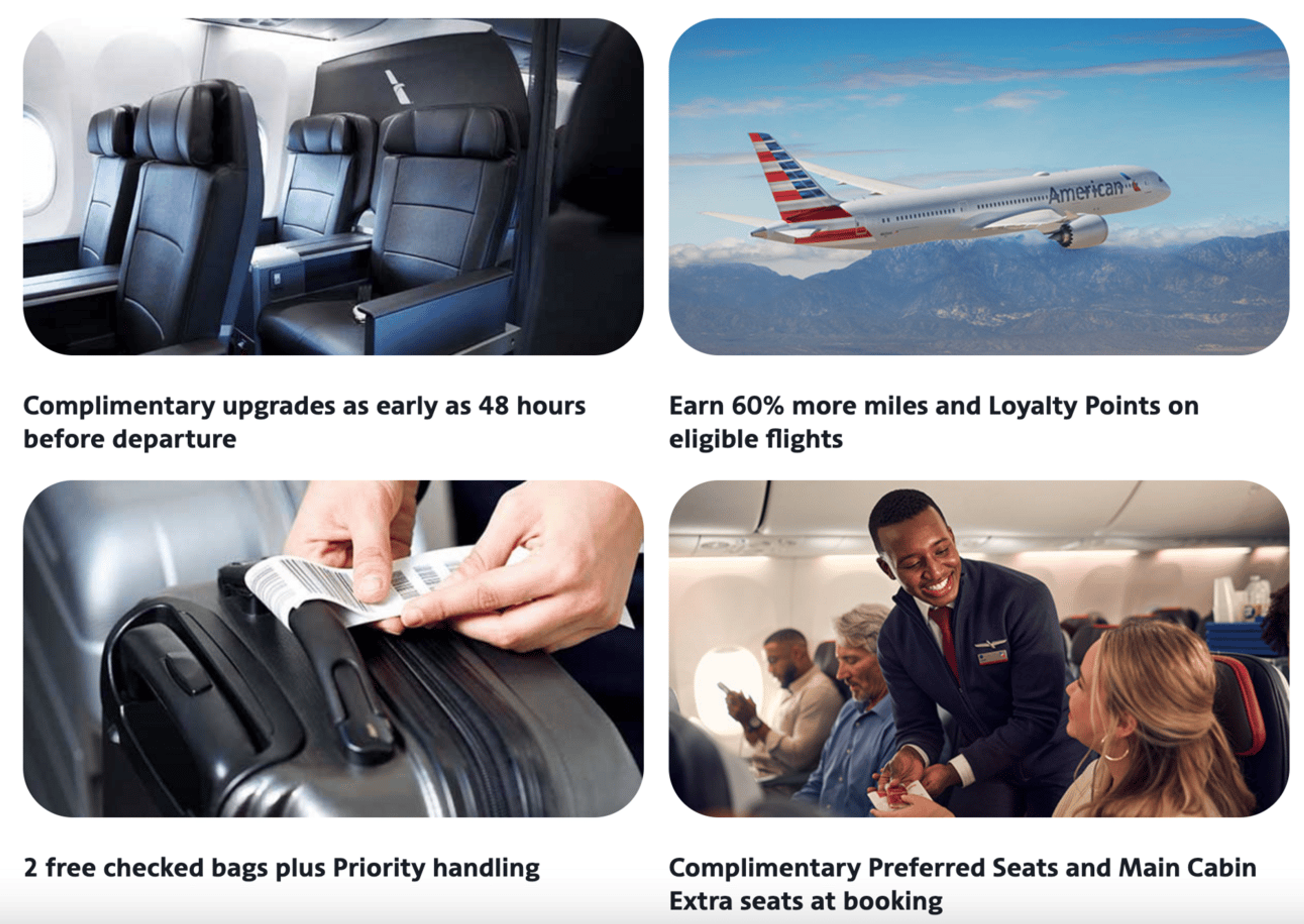 AA Platinum benefits