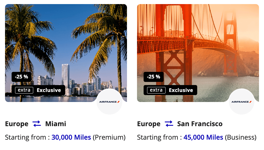 Flying Blue exclusive promo rewards