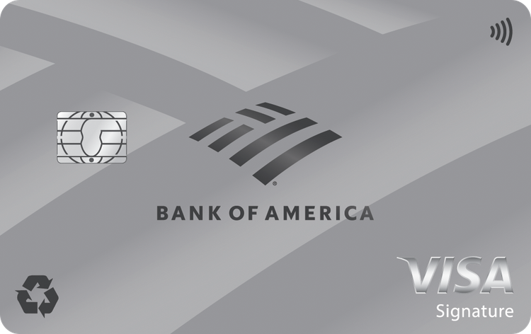 Bank of America® Unlimited Cash Rewards card art