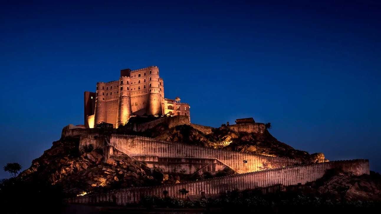 A photo of the Alila Fort Bishangarh in India