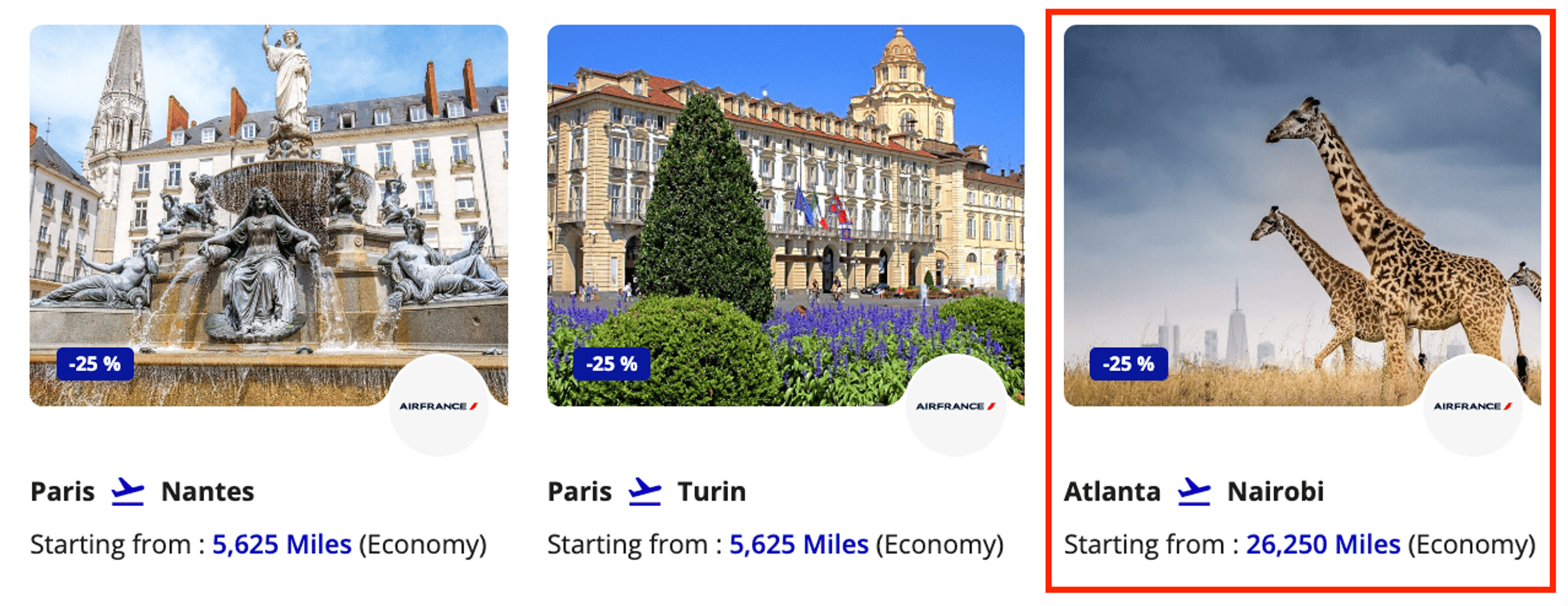 Flying Blue is getting creative with their promo reward structures
