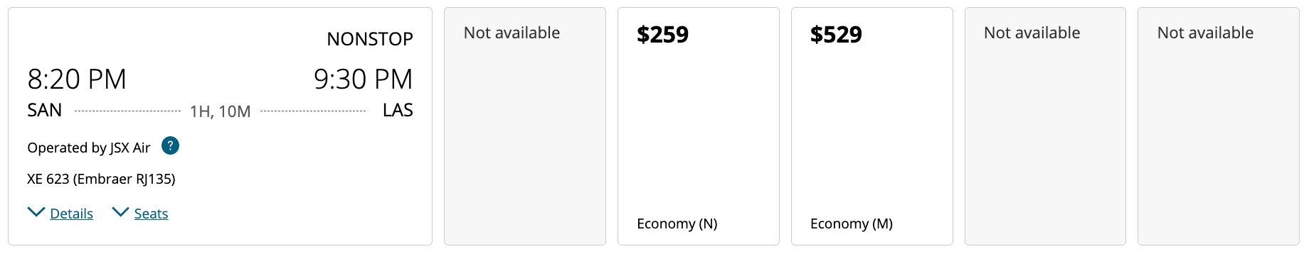 Sample JSX Booking