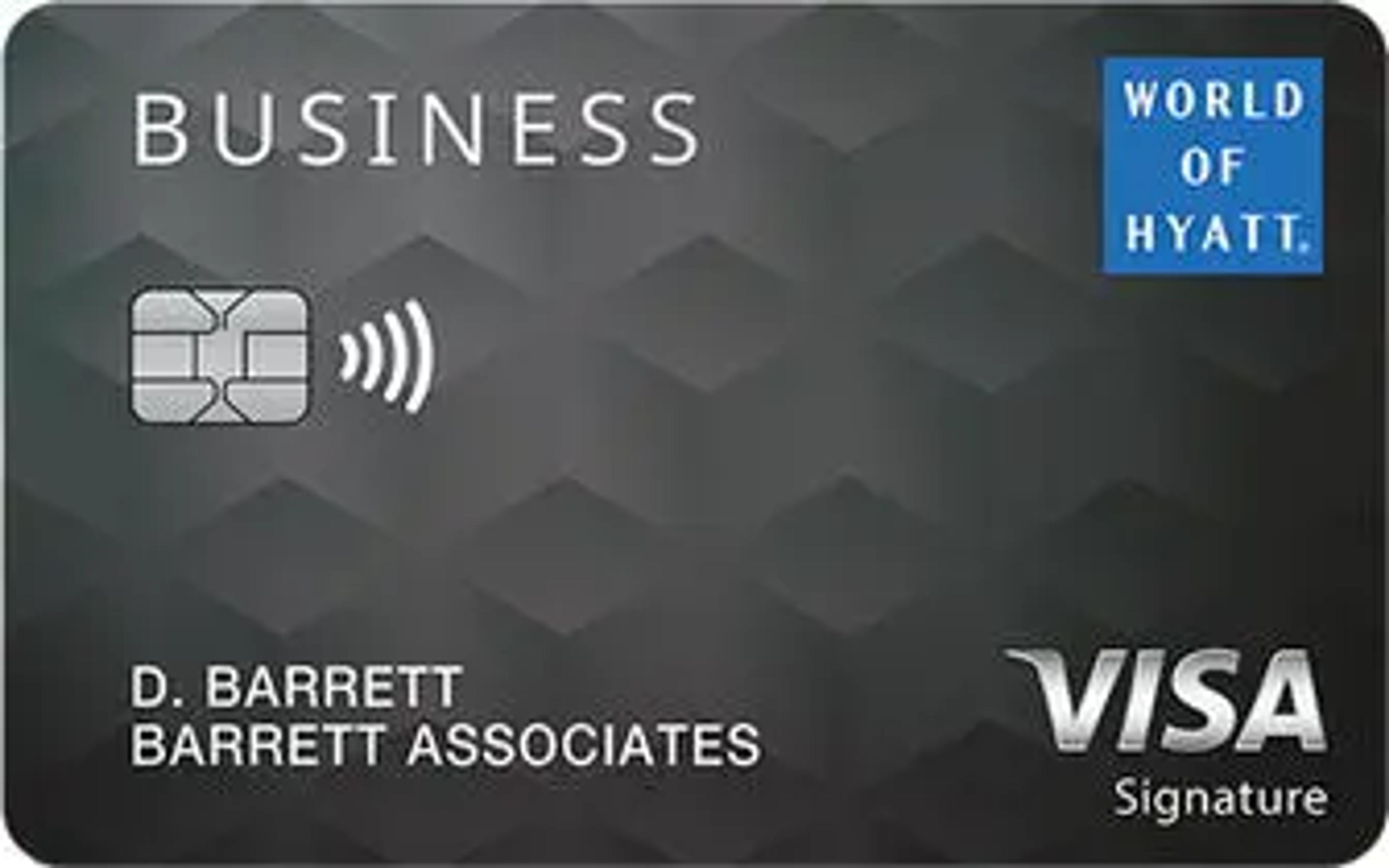 World of Hyatt Business Credit Card card art