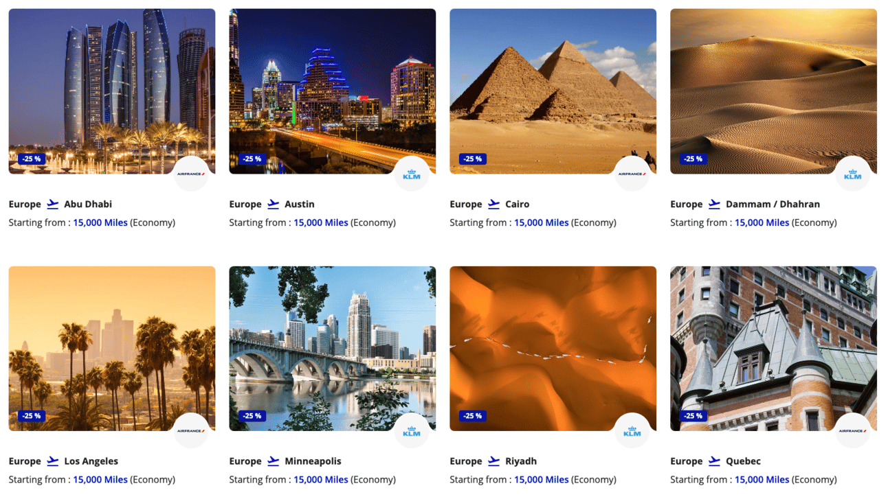 Flying Blue Promo Rewards (May 2024)