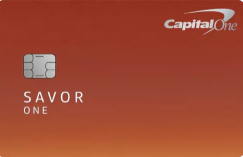 Capital One SavorOne Cash Rewards Credit Card card art