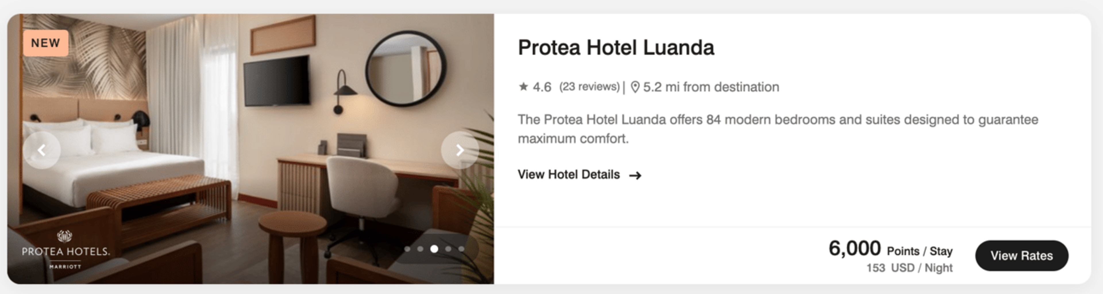 Marriott booking