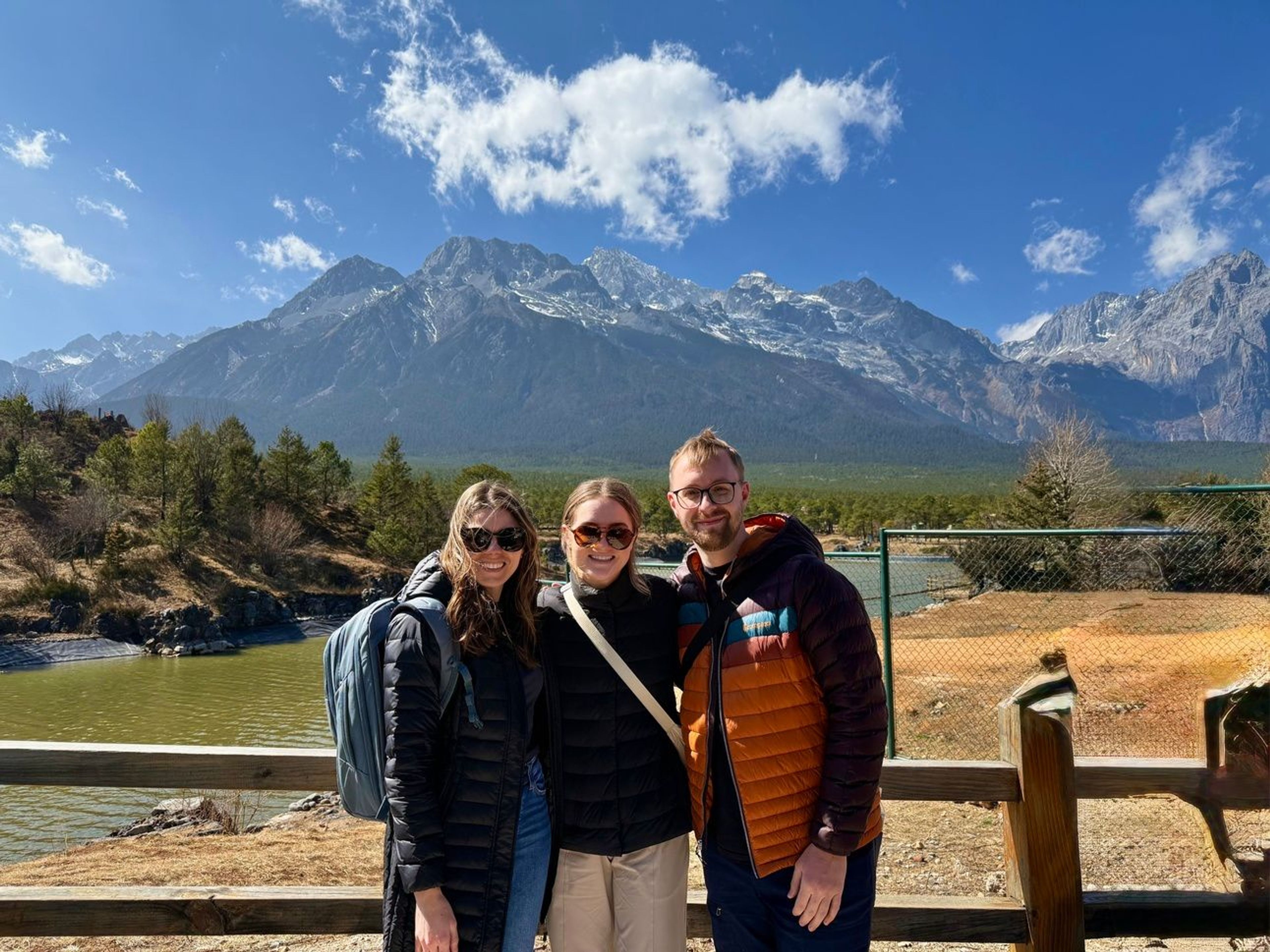 Photo of me and the other Daily Drop writers in China