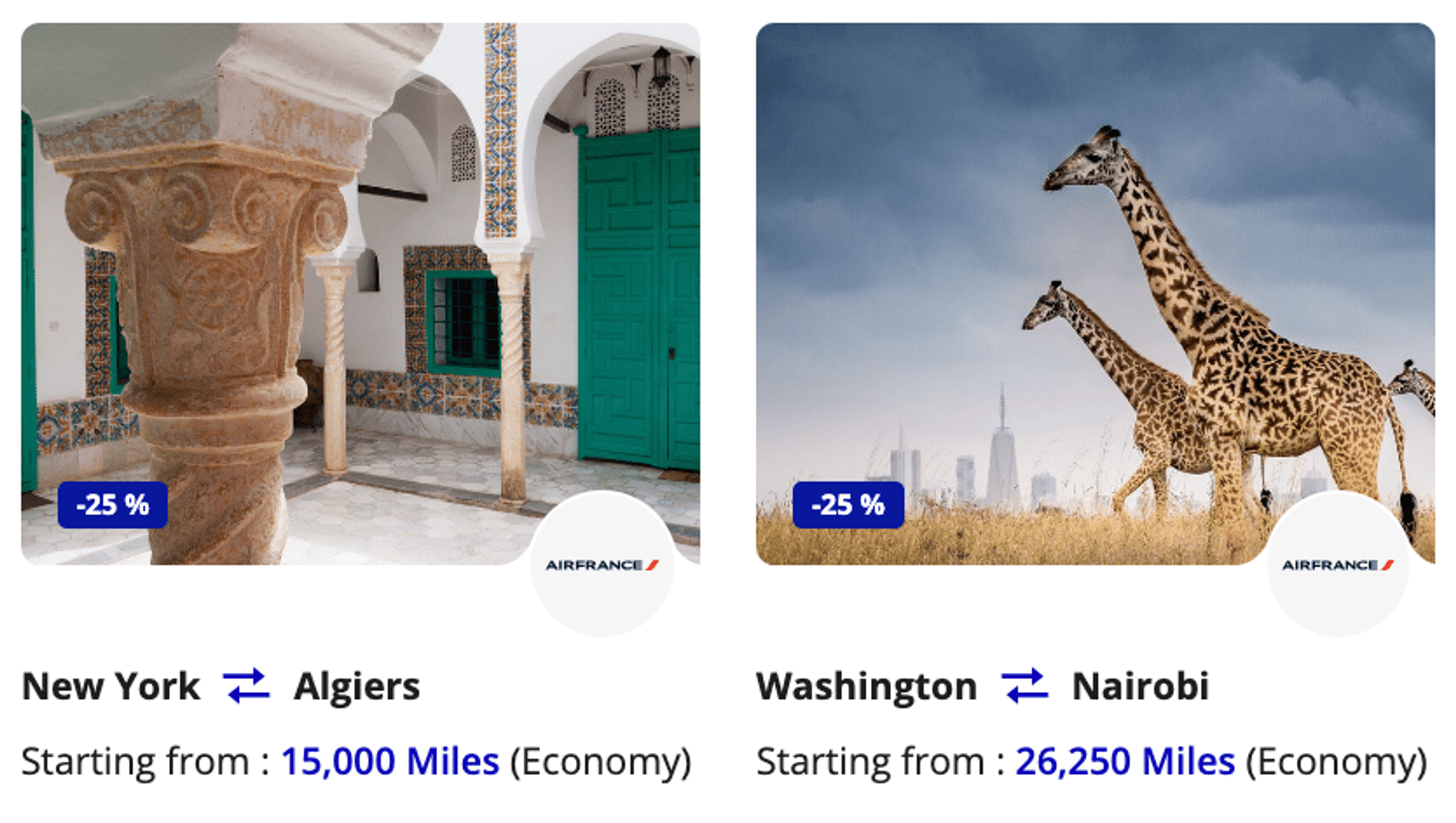 Africa-specific deals from New York and Washington