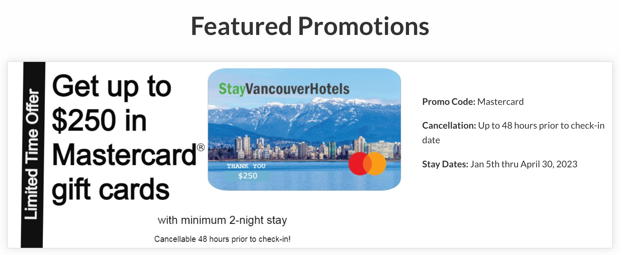 Stay Vancouver Hotels