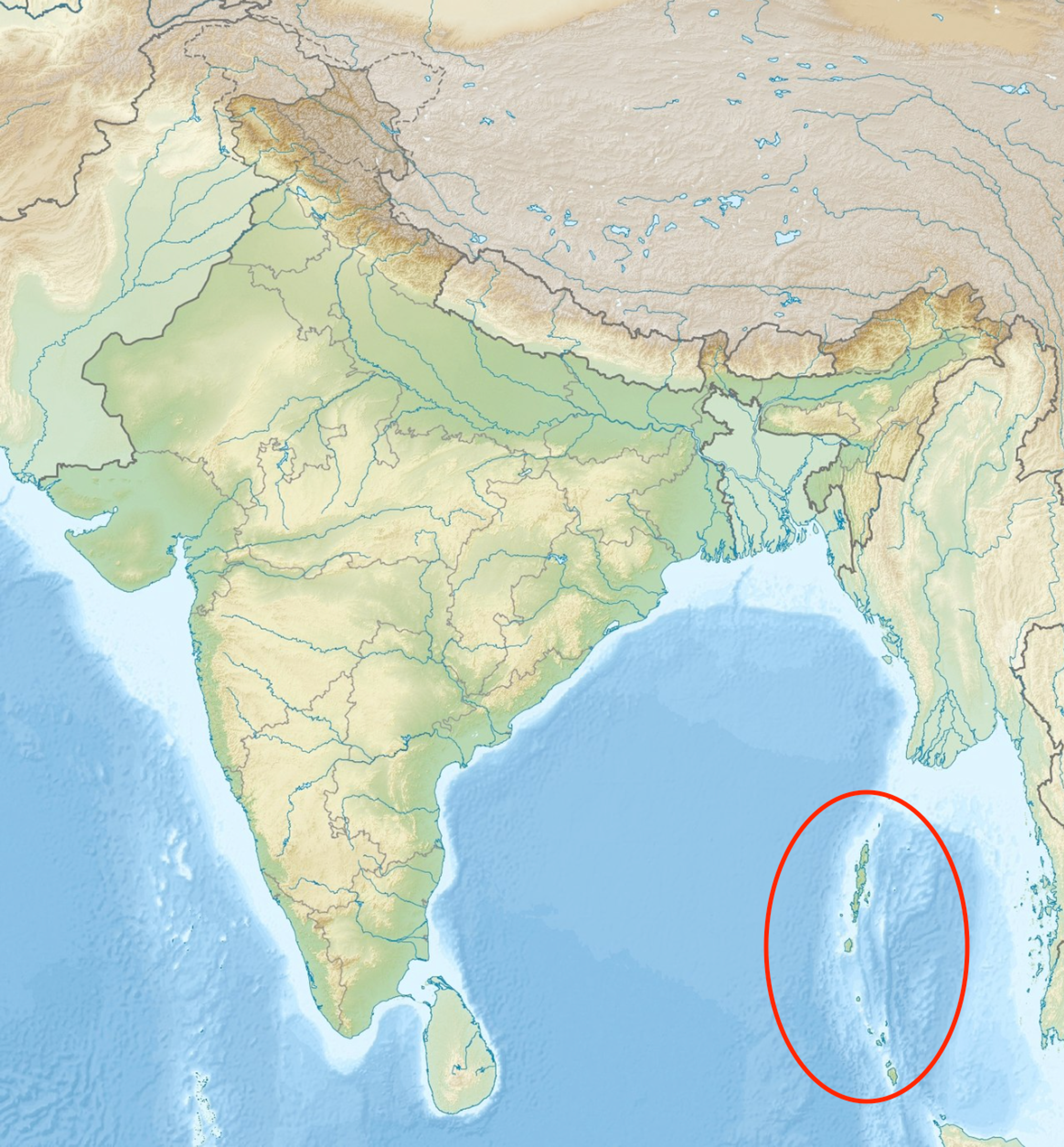 North Sentinel island