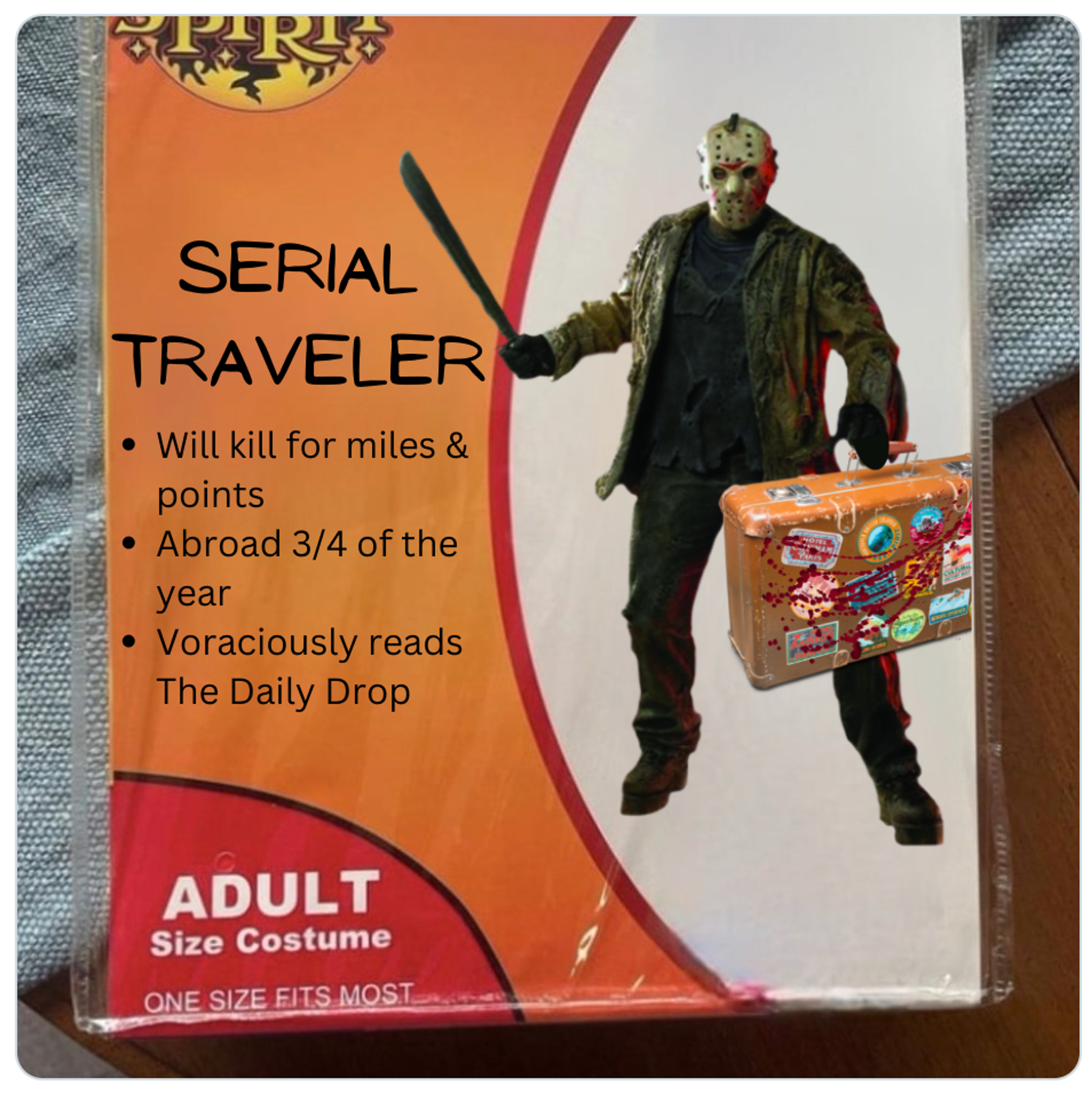 serial traveler