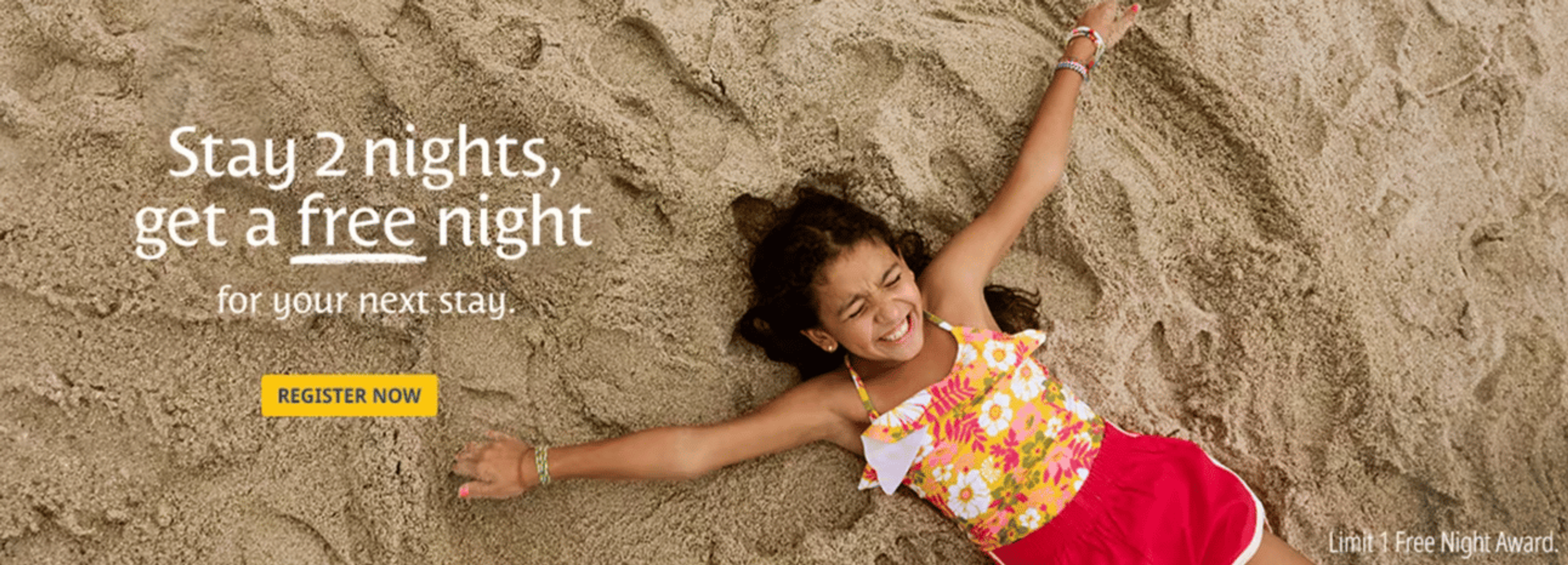 A banner image from Best Western's new epic promotion to earn a free night award
