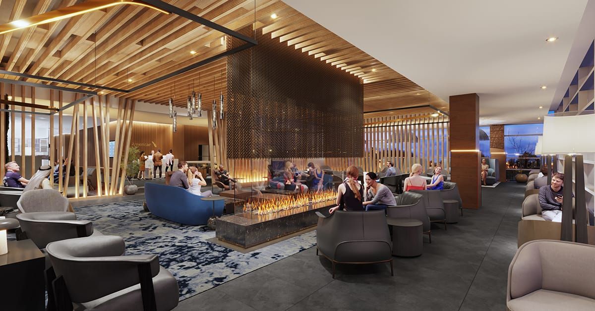Photo of an Admirals Club Lounge