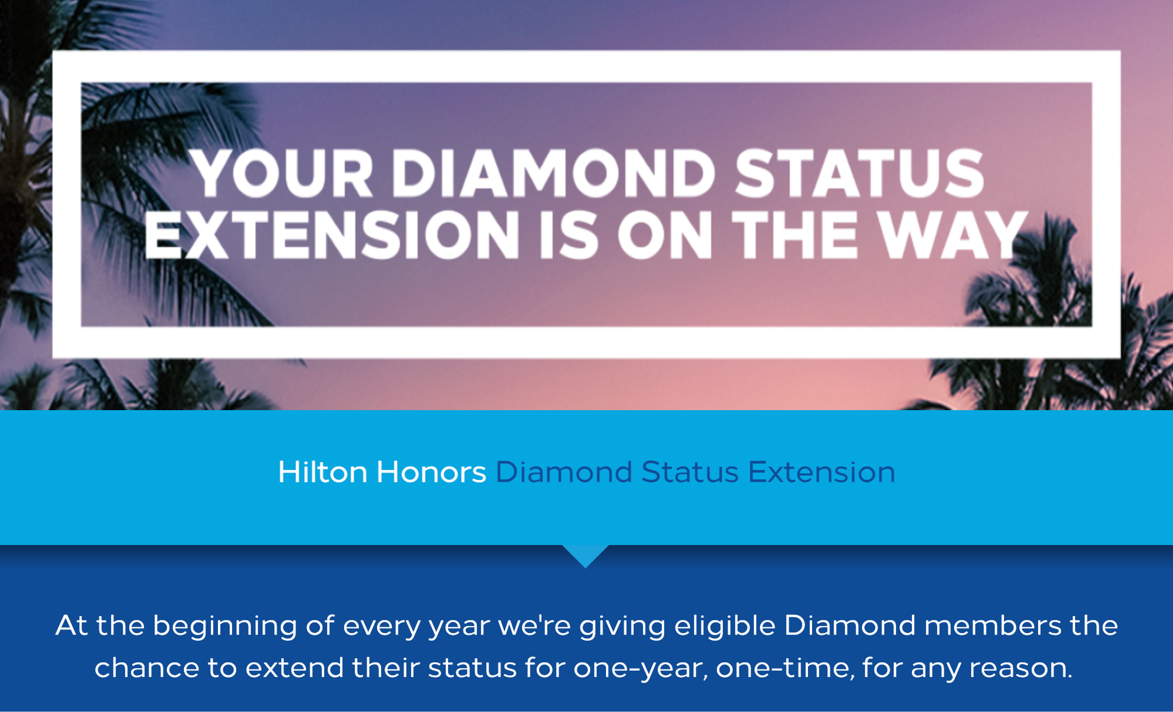 Hilton Diamond extension