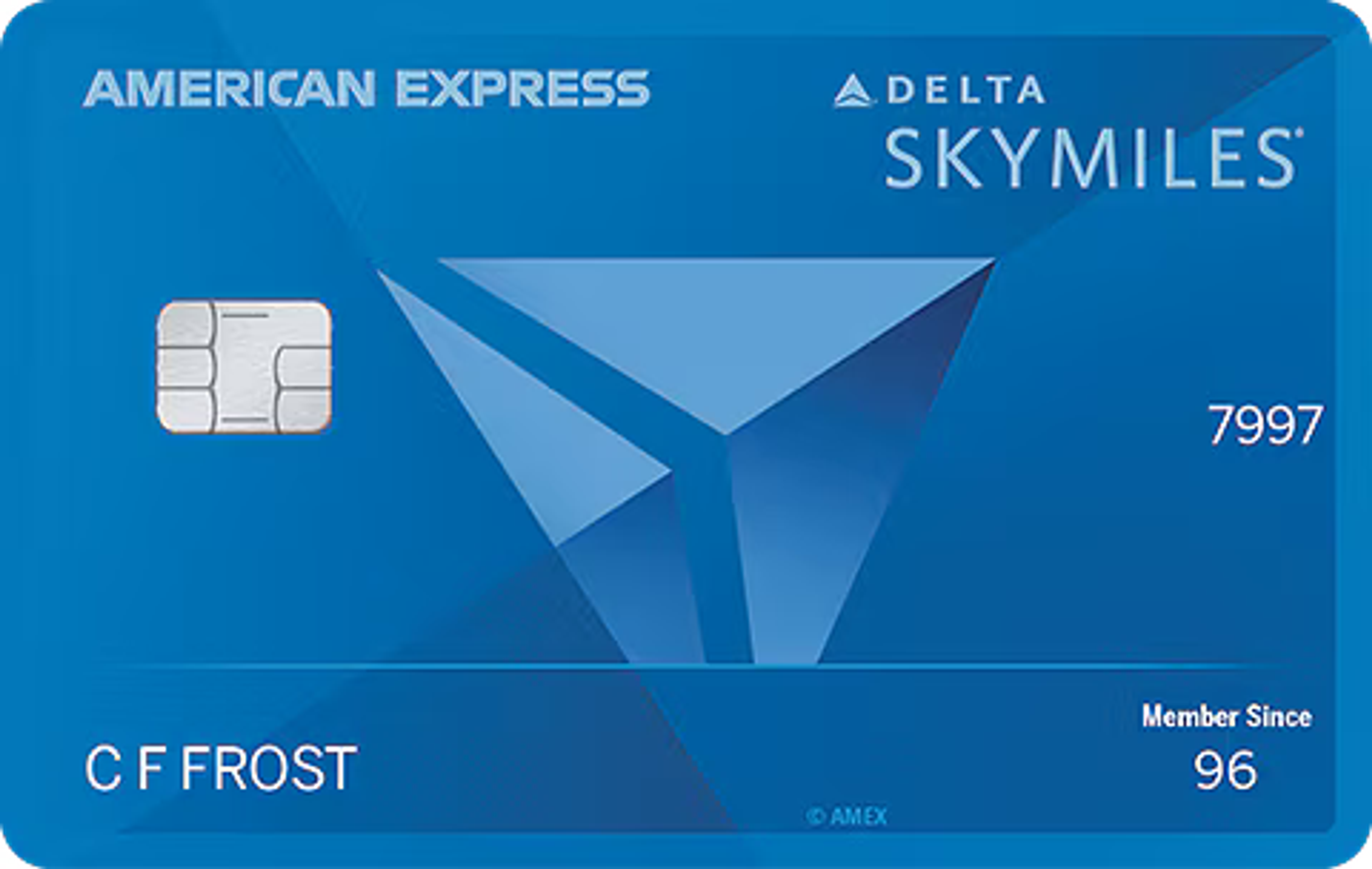 Delta SkyMiles® Blue American Express Card card art