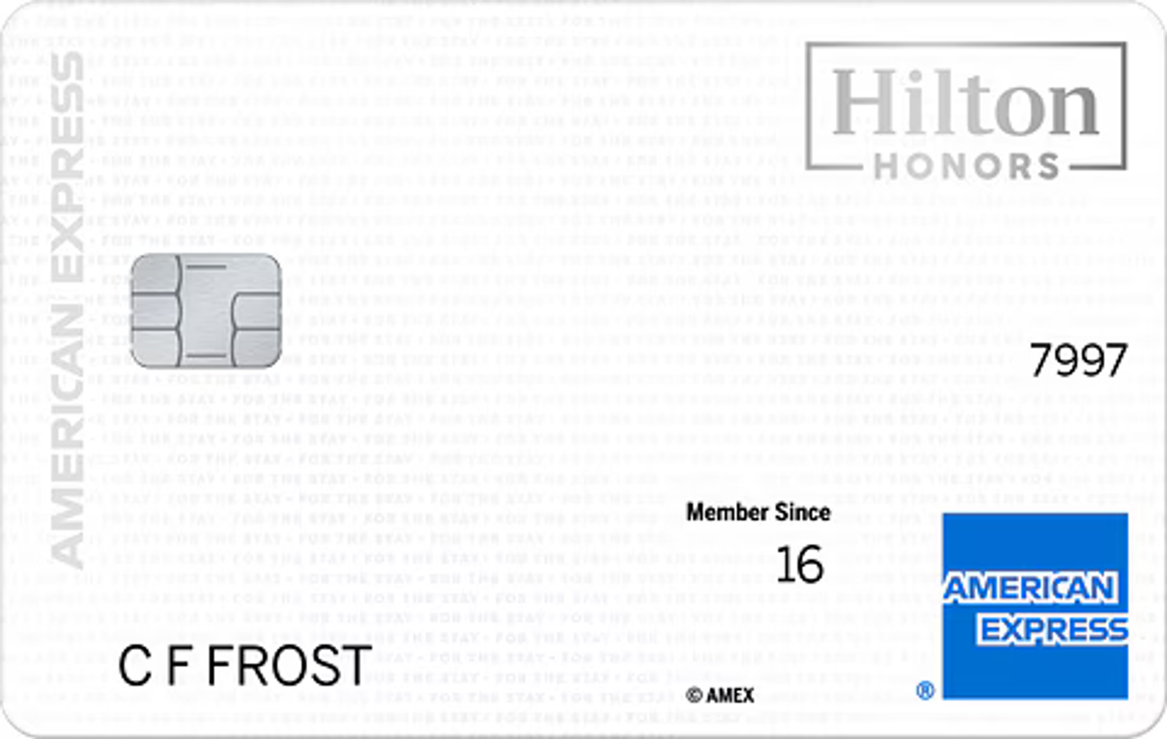 Hilton Honors American Express Card card art