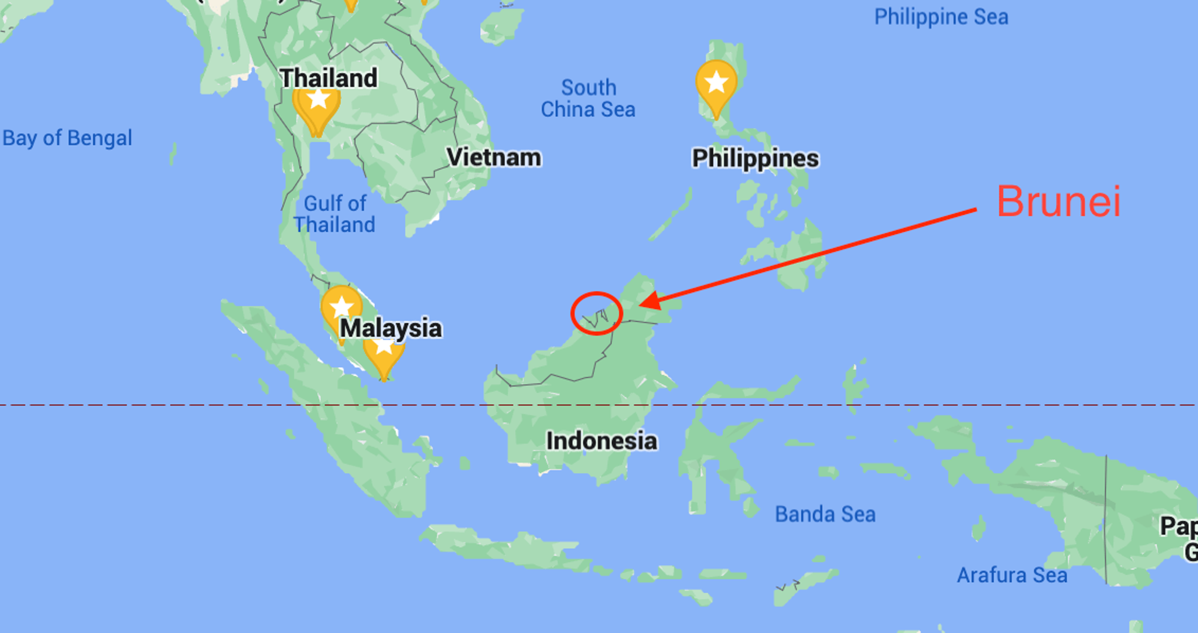 Don’t mind my starred locations on Google…